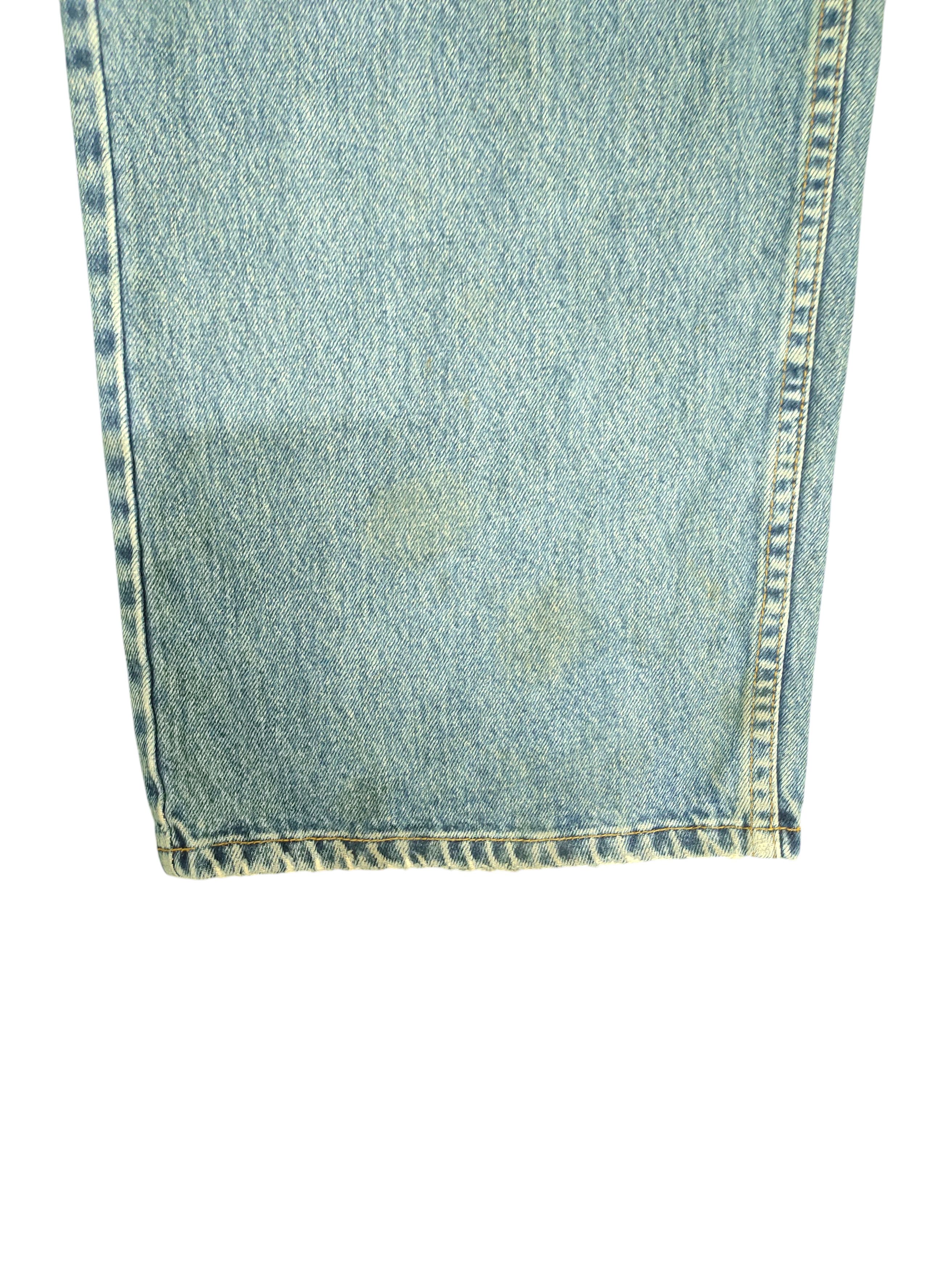 Levi's Vintage Clothing Vintage 90s Levis Silvertab Stovepipe Baggy Denim Jeans Size US 34 / EU 50 - 6 Thumbnail