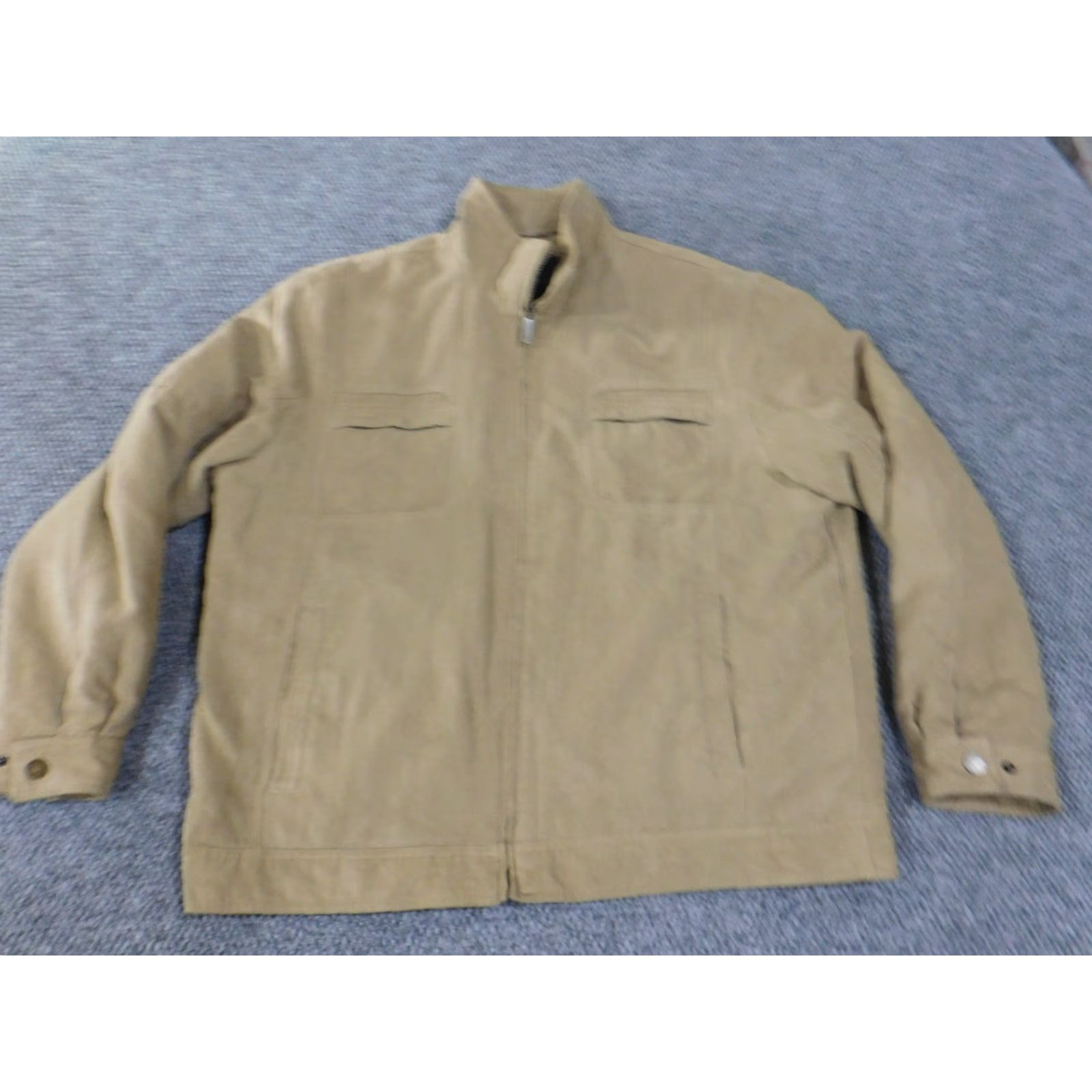 London Fog London Fog Jacket Mens XL beige zip quilted outerwear polyester lined Jacket Mens XL Beige Quilted Outdoor Fall Winter Regular Size US XL / EU 56 / 4 - 4 Thumbnail