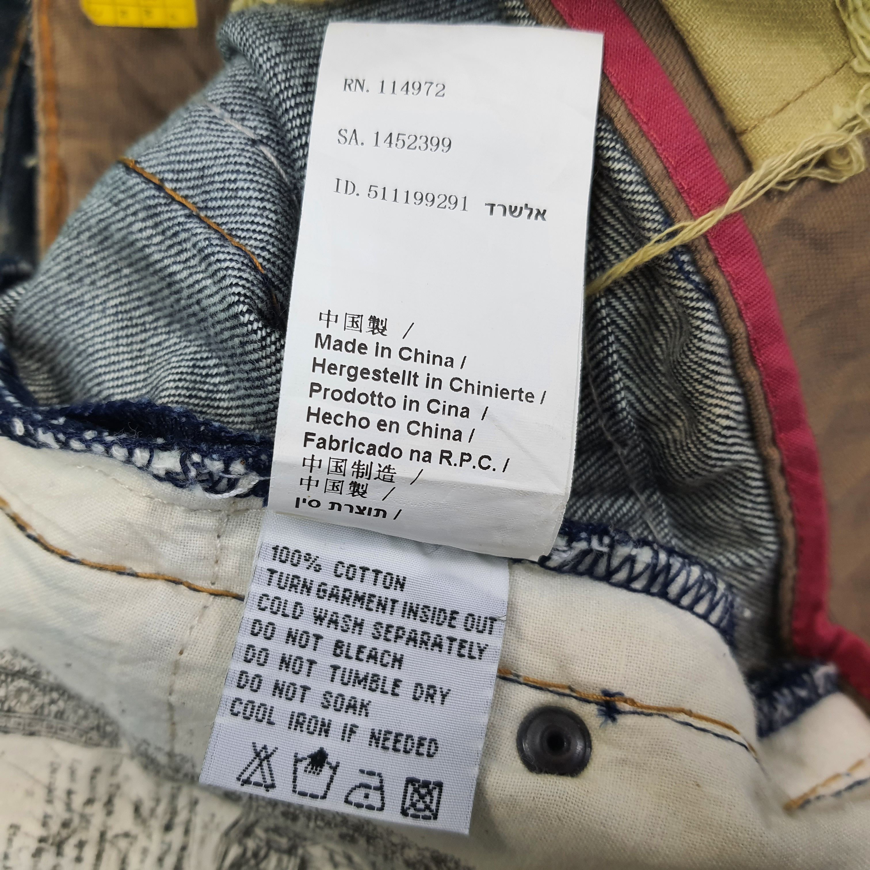 Vintage Vintage Tough Jeansmith Street Aesthetic Jeans C258N18 Size US 32 / EU 48 - 10 Thumbnail
