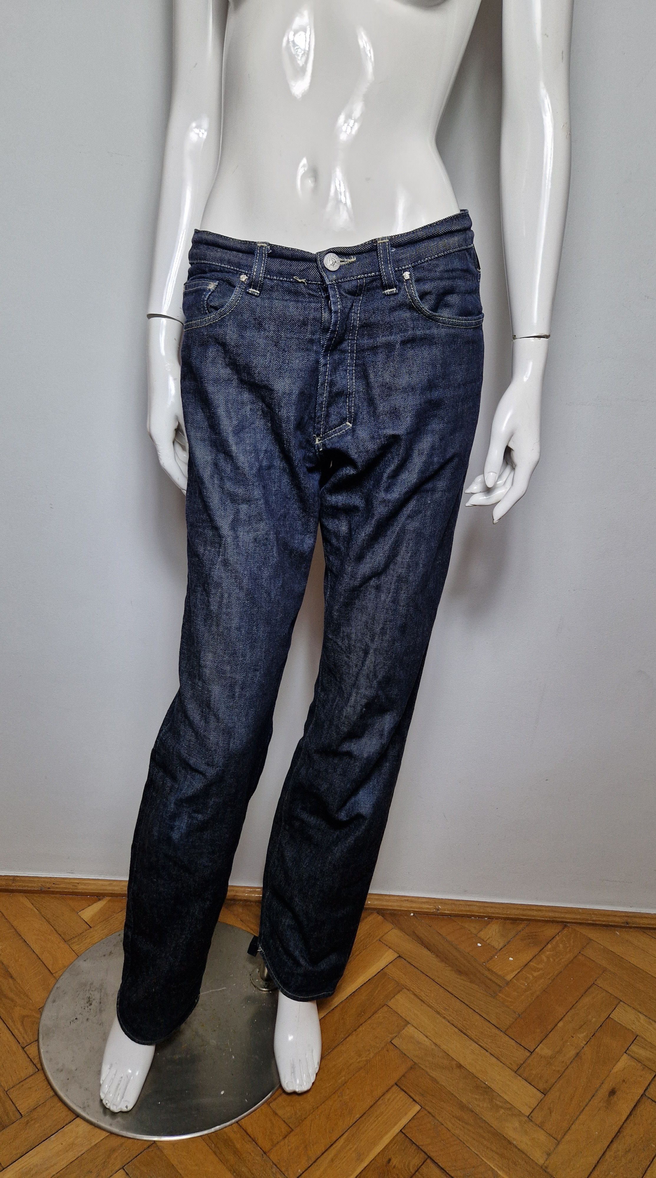 Versace × Vintage Versace Jeans vintage denim pants y2k 2000s Size 26" / US 2 / IT 38 - 2 Thumbnail