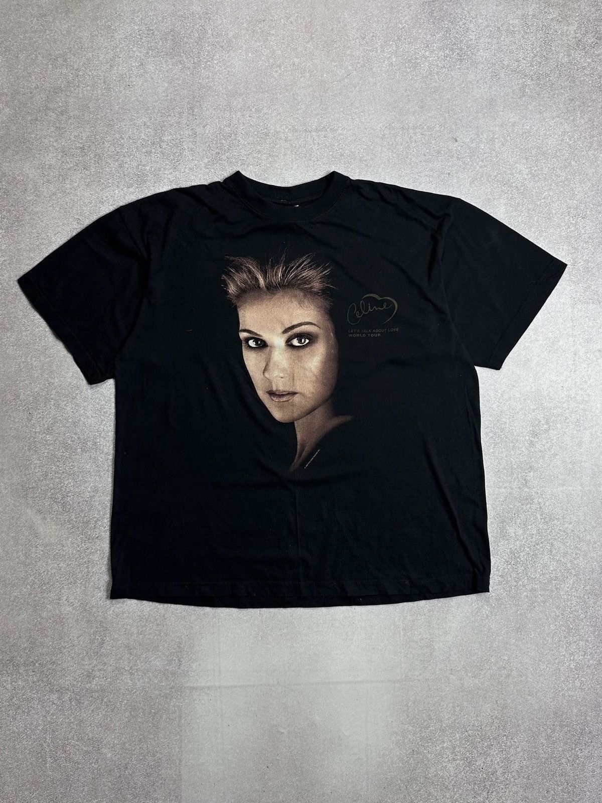 Vintage 1999 Celine Dion What You Know About Love T-shirt XL