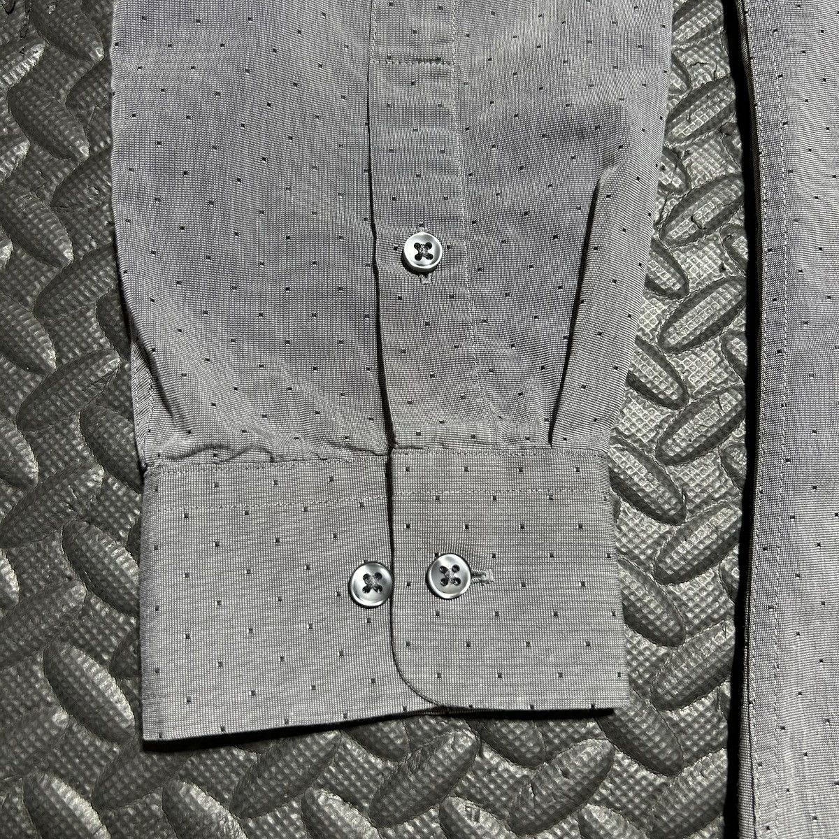 Bar III Bar III Dress Shirt Long Sleeve Geometric Mens XL 17 34-35 Size US XL / EU 56 / 4 - 8 Thumbnail