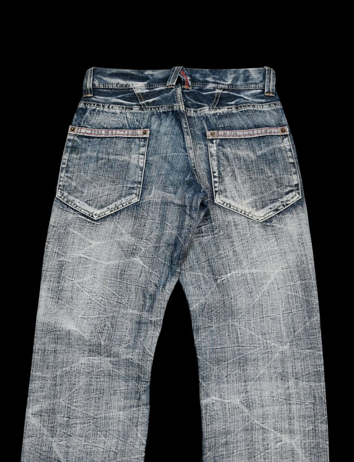Tornado Mart Real Vintage Japanese Brand Acid Wash Denim Jeans Size US 30 / EU 46 - 5 Thumbnail