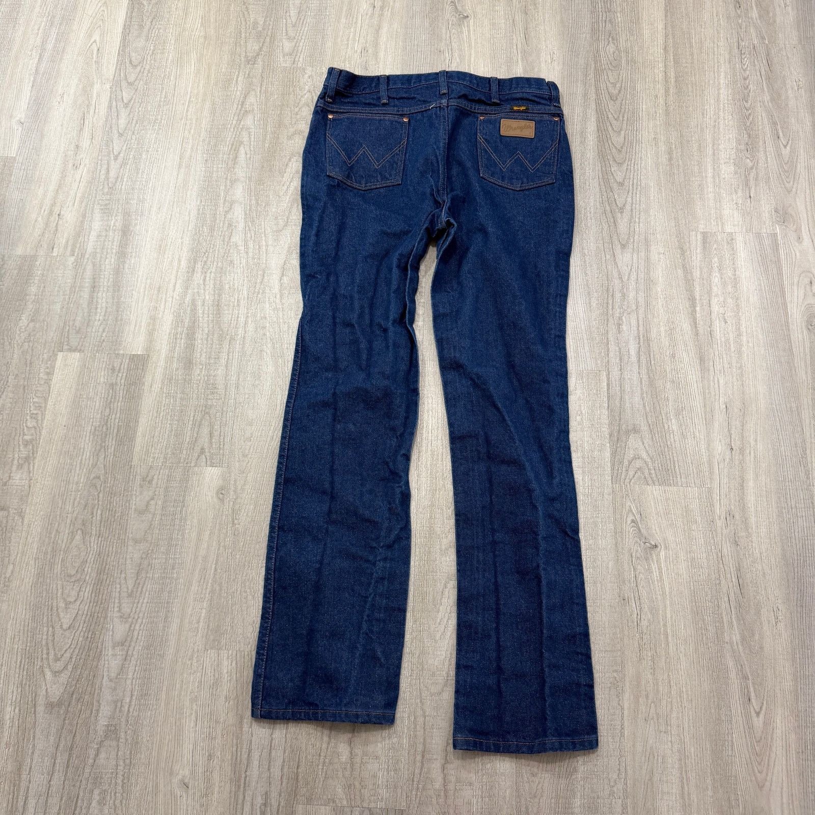 Wrangler Vintage Wrangler Cowboy Cut Slim Fit Jeans Men's 36x34 Blue Size US 36 / EU 52 - 6 Thumbnail
