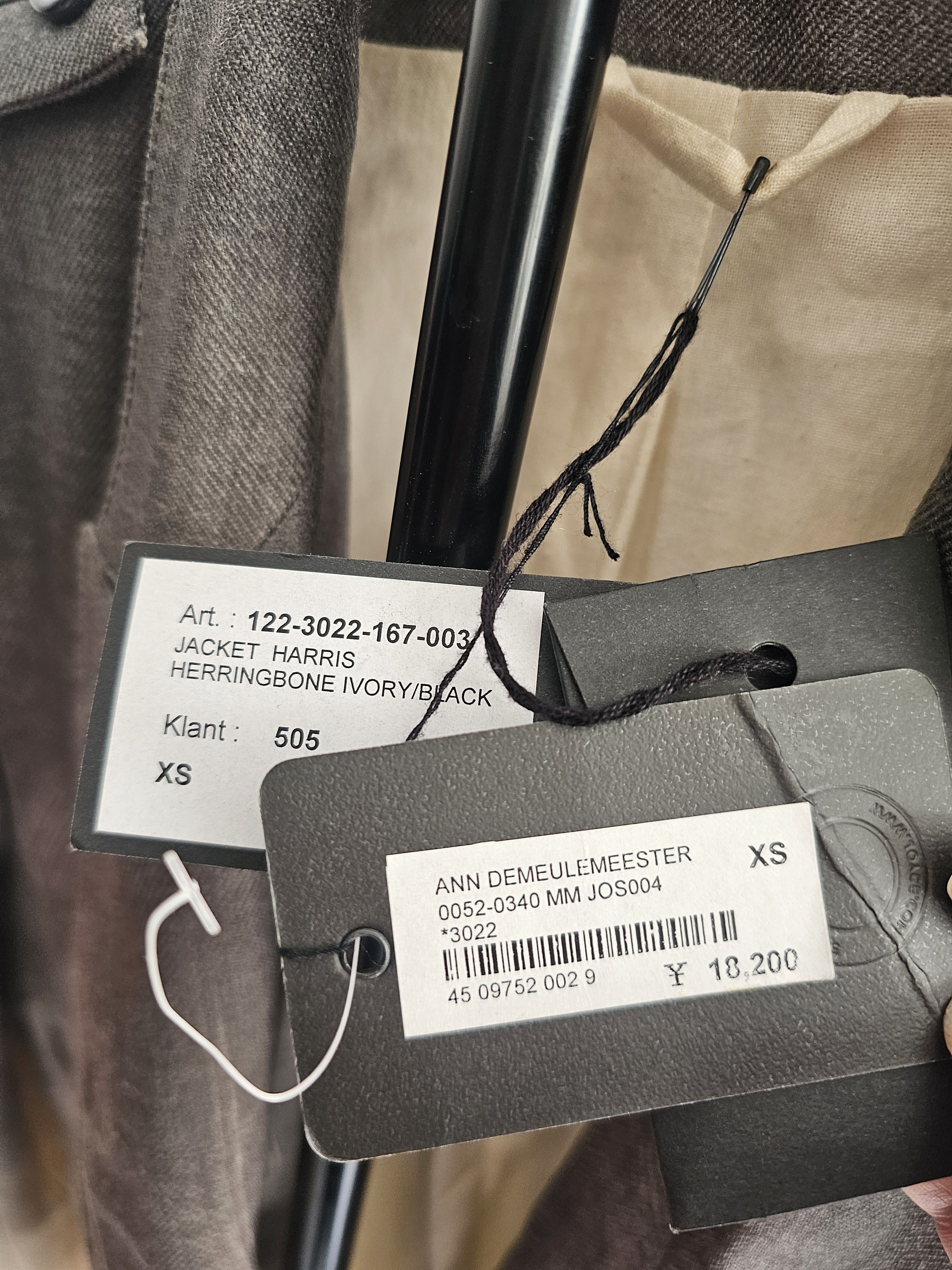 Ann Demeulemeester Ann Demeulemeester Suit jacket Size US XS / EU 42 / 0 - 9 Thumbnail