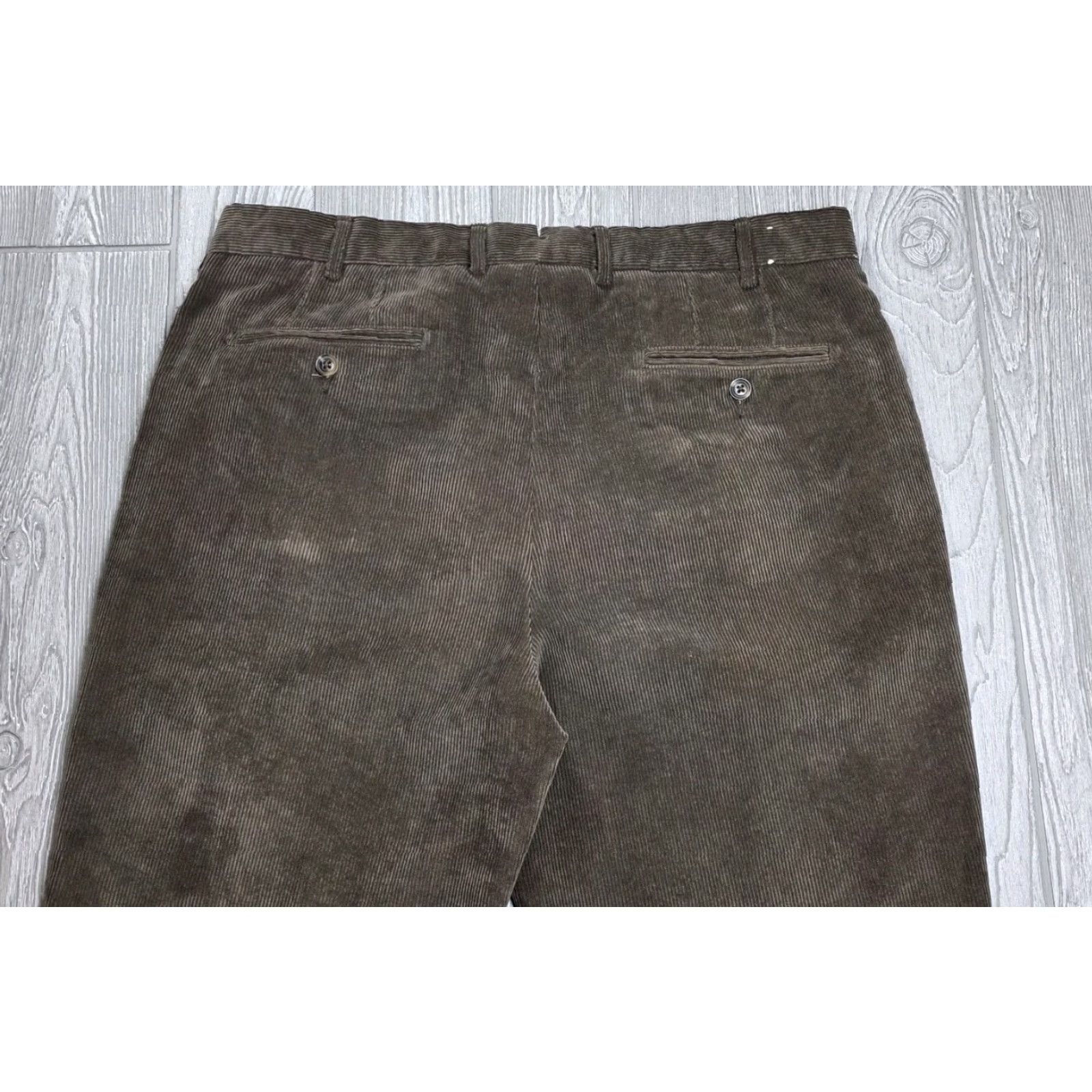 Peter Millar Peter Millar Corduroy Pants Men 36x30 Chinos Brown Nanoluxe Trouser Golf Mens Regular 36 Brown Corduroy Nanoluxe 90s? Size US 36 / EU 52 - 5 Thumbnail