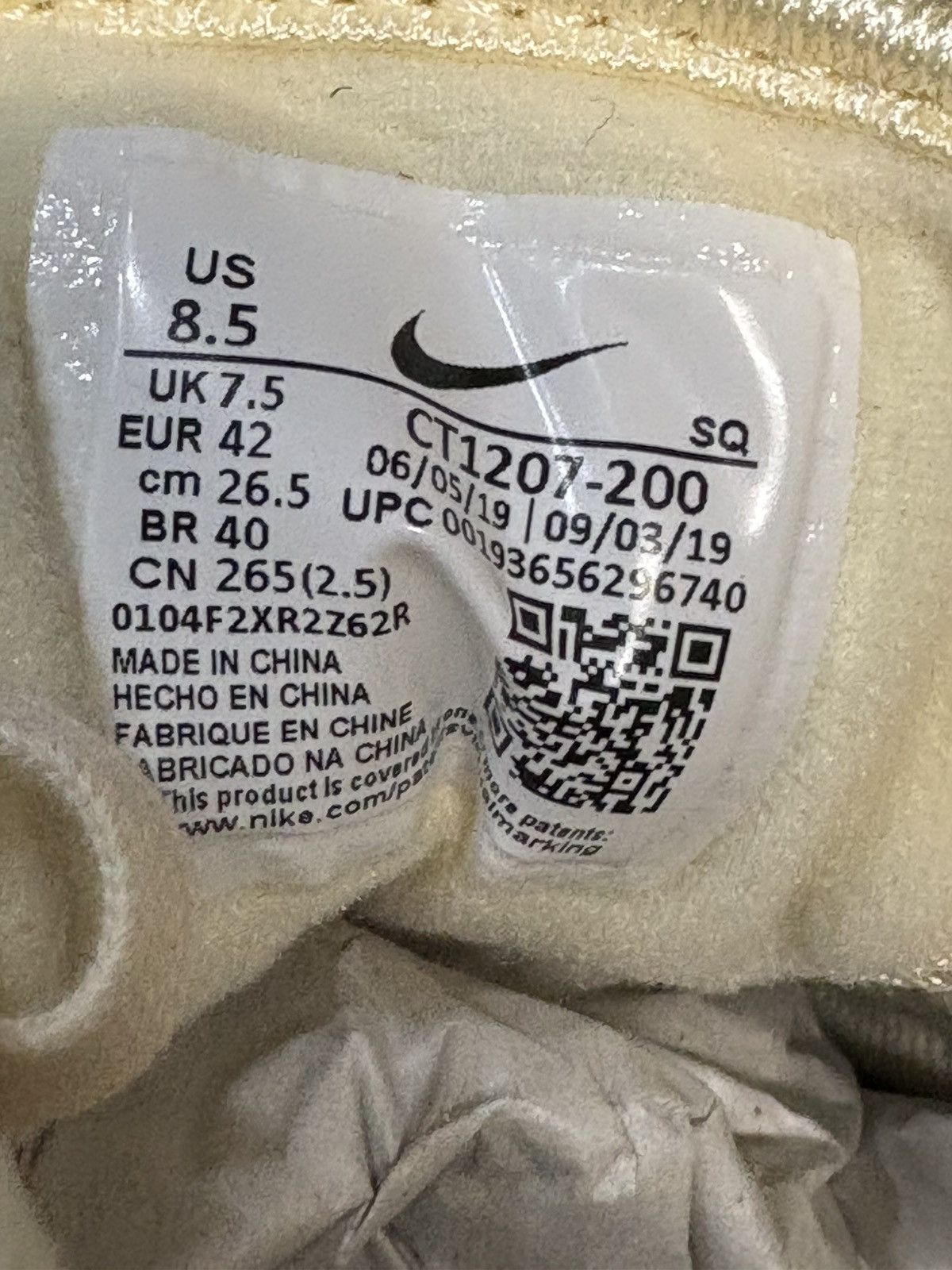 Nike Nike Air Max 1 Houndstooth size 8.5 Size US 8.5 / EU 41-42 - 9 Thumbnail