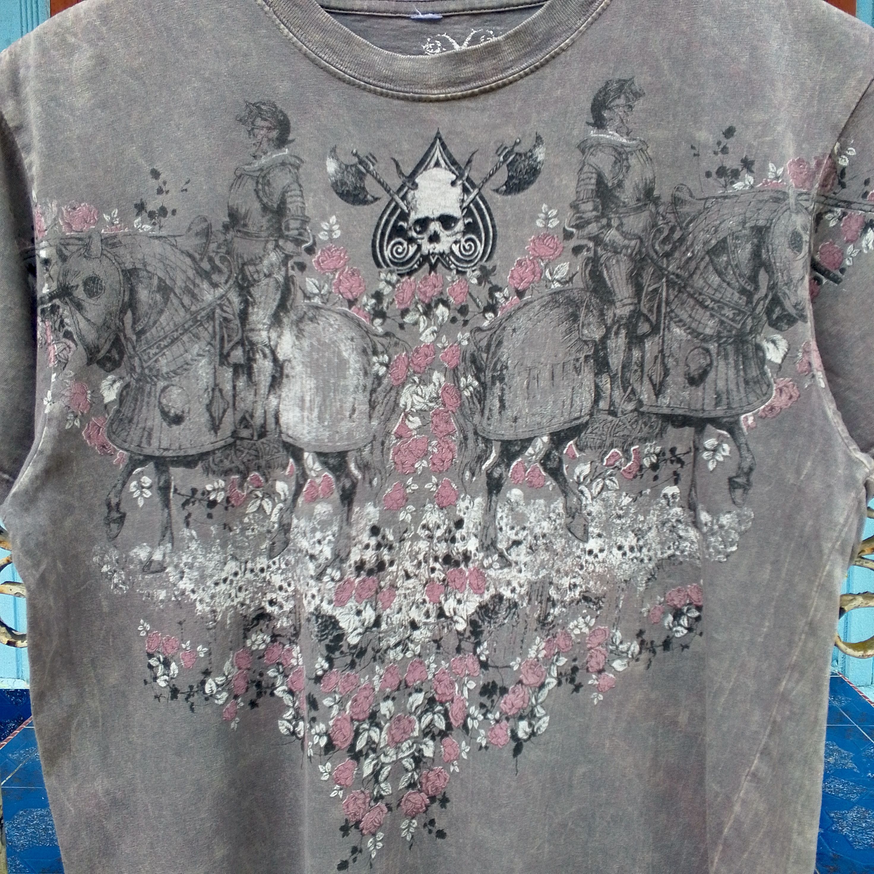 If Six Was Nine OTB Gothic Skull OVP Tshirt Punk Lgb Style Size US M / EU 48-50 / 2 - 4 Thumbnail