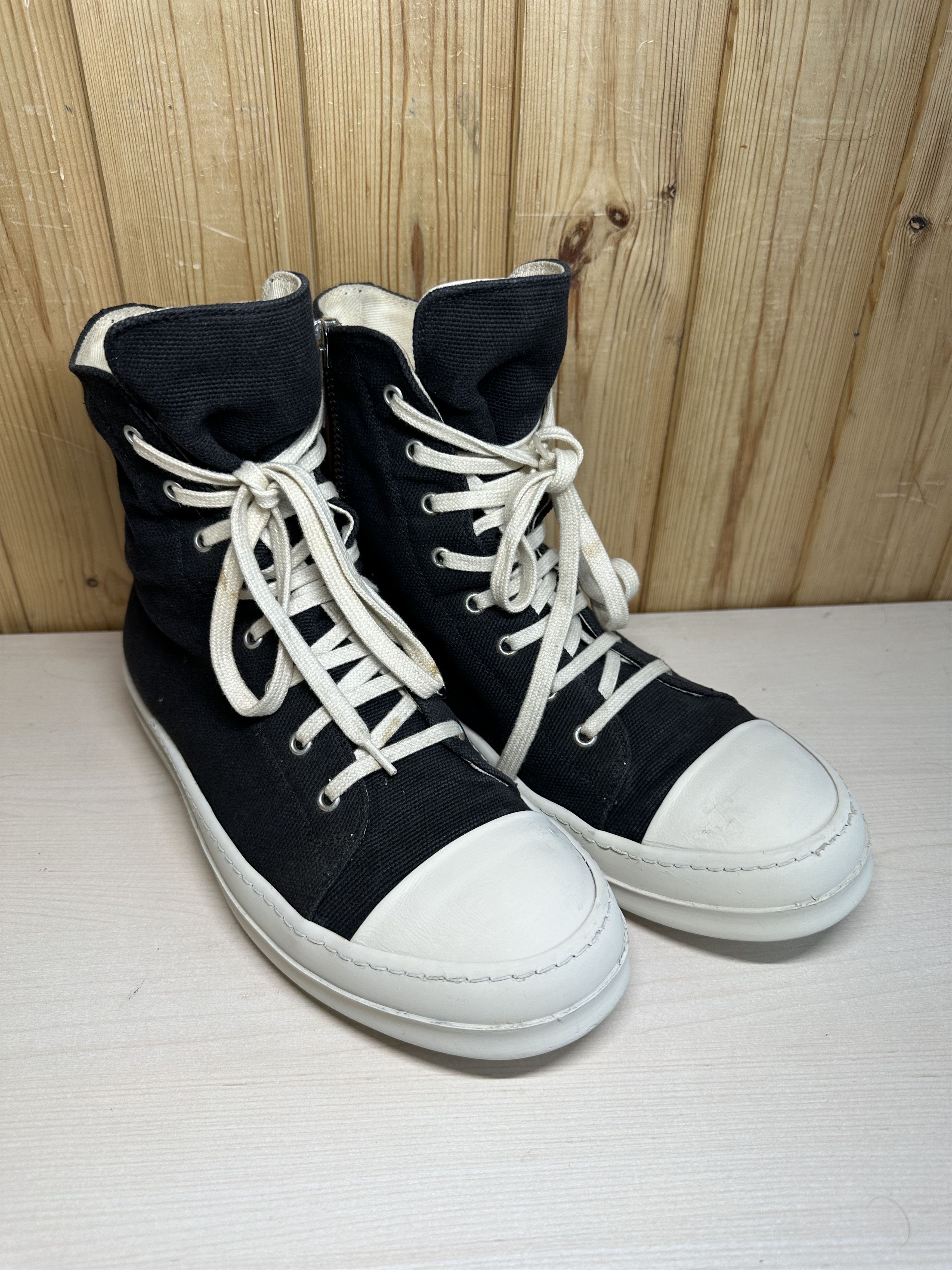 Rick Owens Laceless Ramones Boots | Grailed