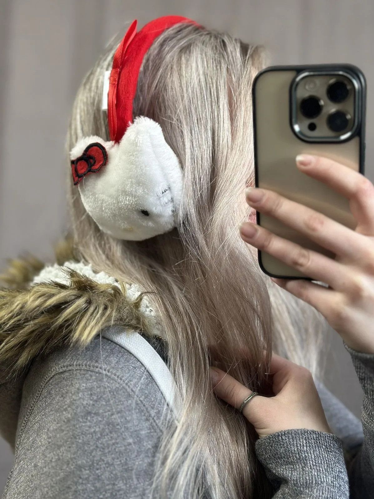 Beauty Beast Hello Kitty Hats Vintage Beanie Y2K Streetwear Style Size ONE SIZE - 3 Thumbnail