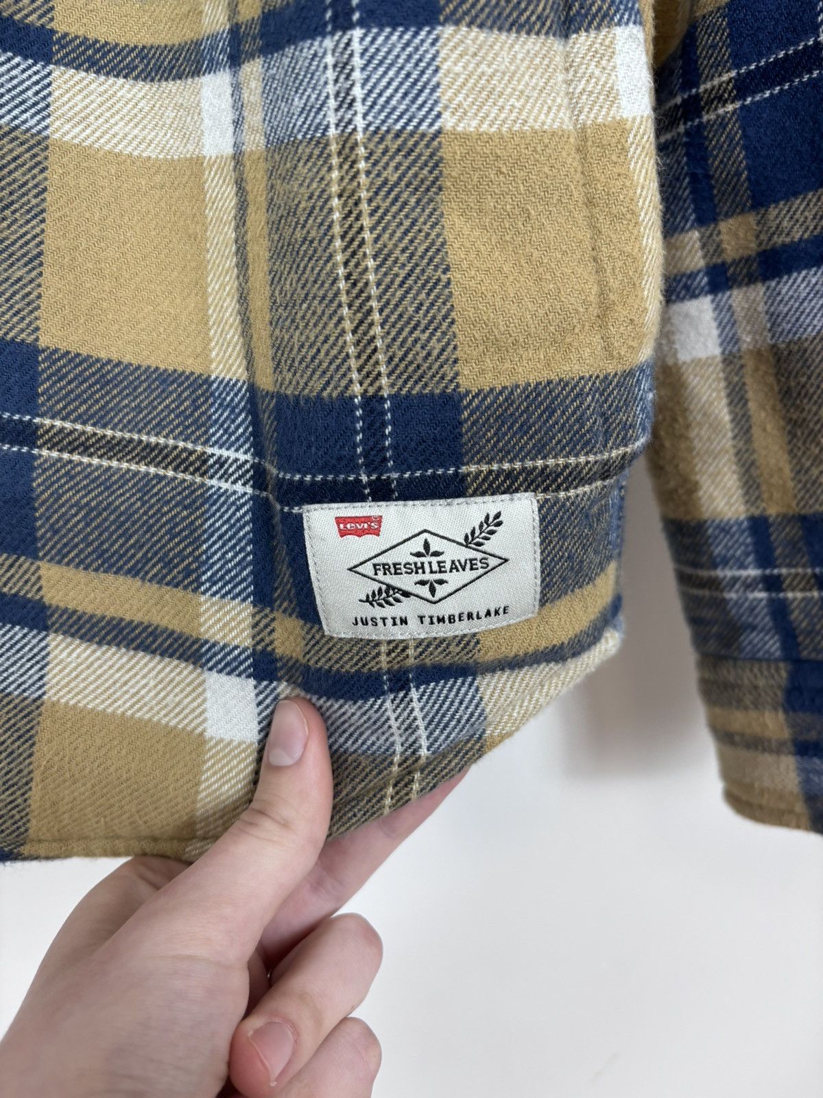 Levi's Levi’s Fresh Leaves Justin Timberlake Flannel Shirt Jacket Size US M / EU 48-50 / 2 - 10 Thumbnail