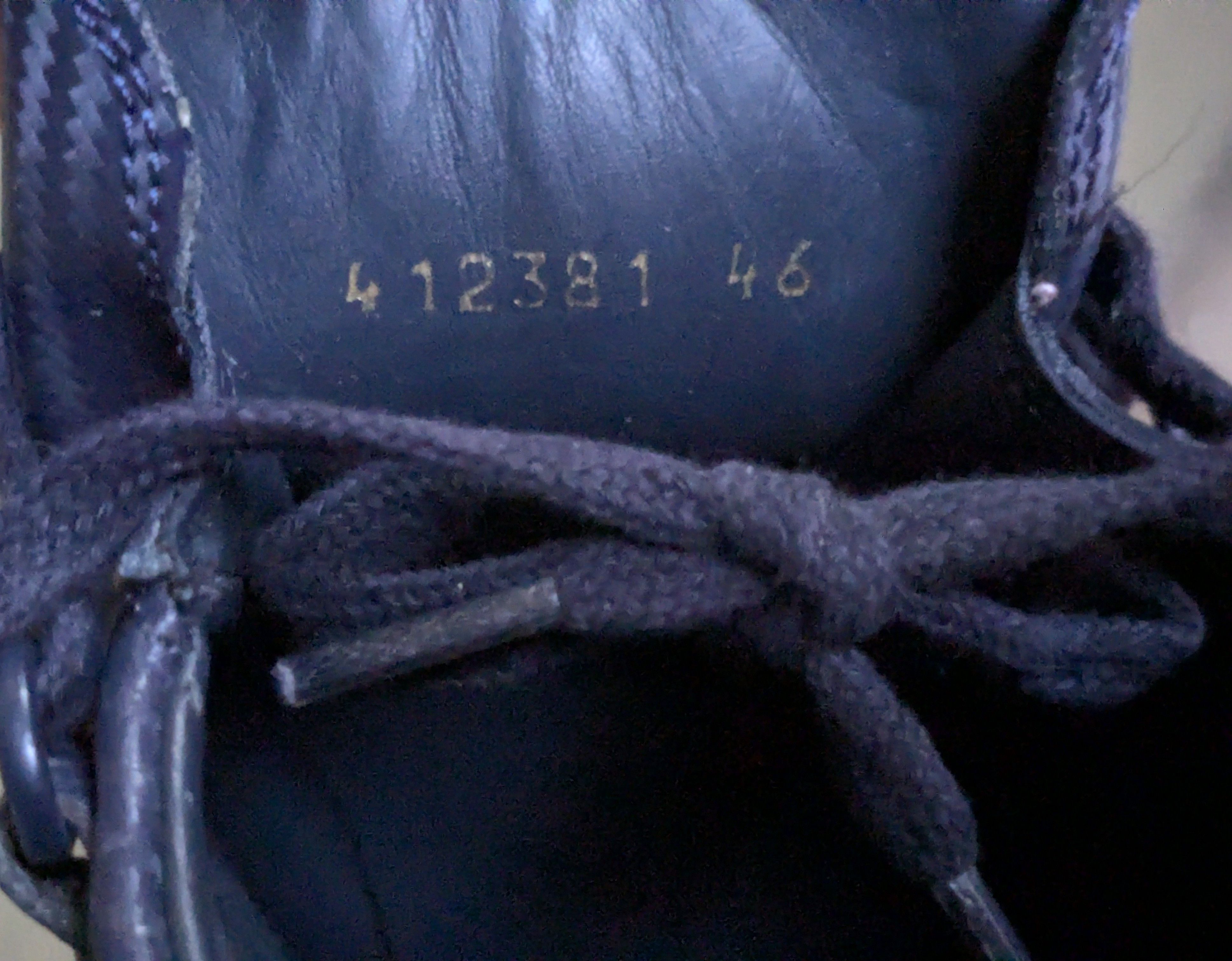 Balenciaga Balenciaga Arena Blue 14 High Tops Leather Size US 14 / EU 47 - 10 Thumbnail