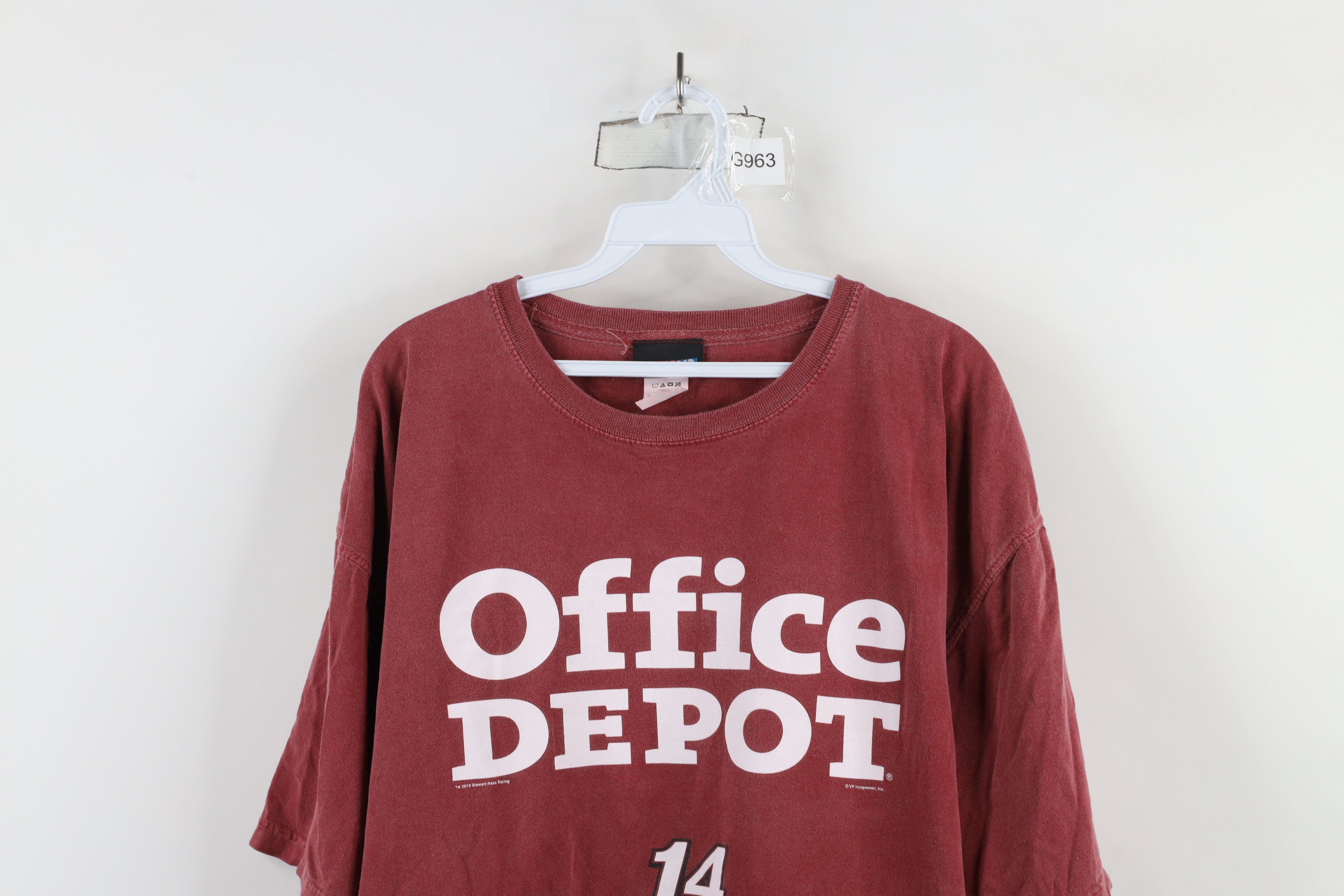 Vintage Vintage Y2K NACAR Office Depot Tony Stewart Racing T-Shirt Size US XL / EU 56 / 4 - 2 Thumbnail