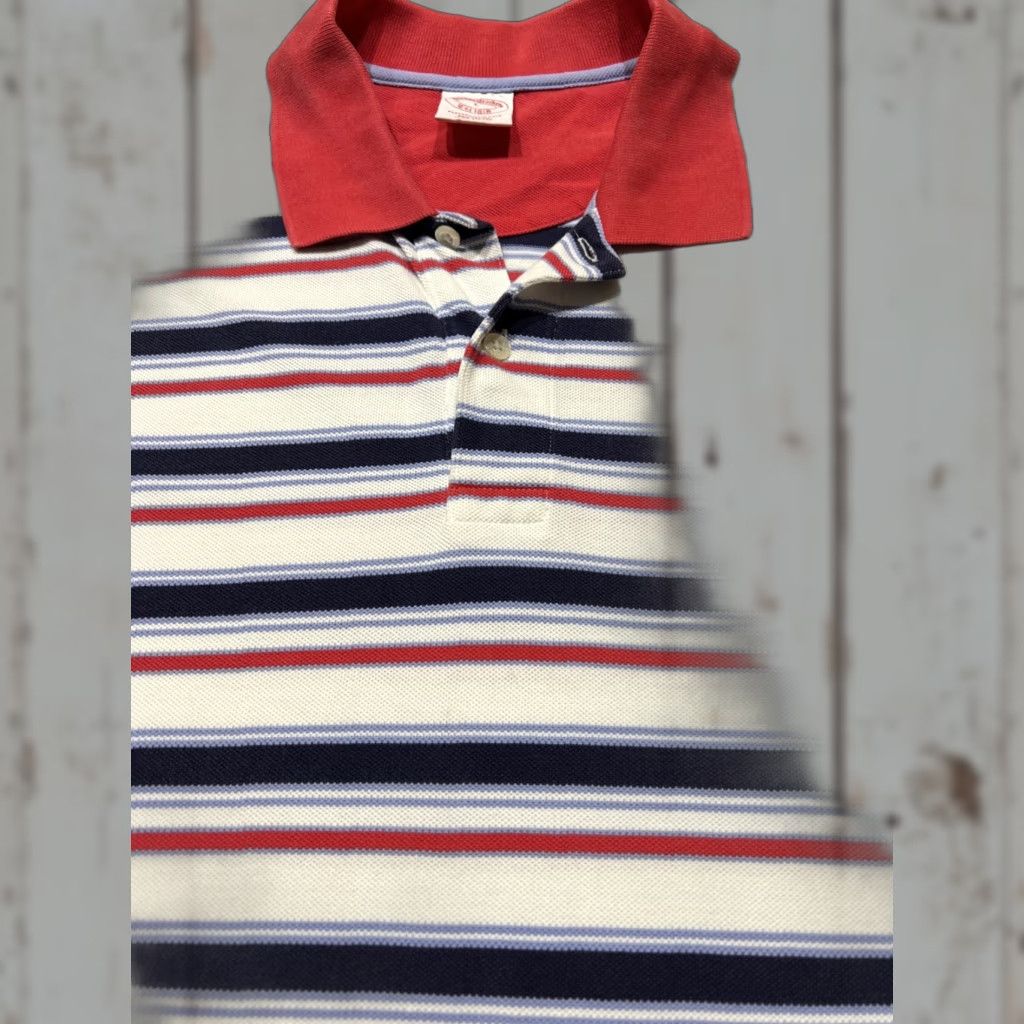 Brooks Brothers Brooks Brothers 1818 Performance Polo Shirt L Multicolor Stripe Cotton Short Sleeve Knit Regular Men Mens Polo Size US L / EU 52-54 / 3 - 1 Thumbnail