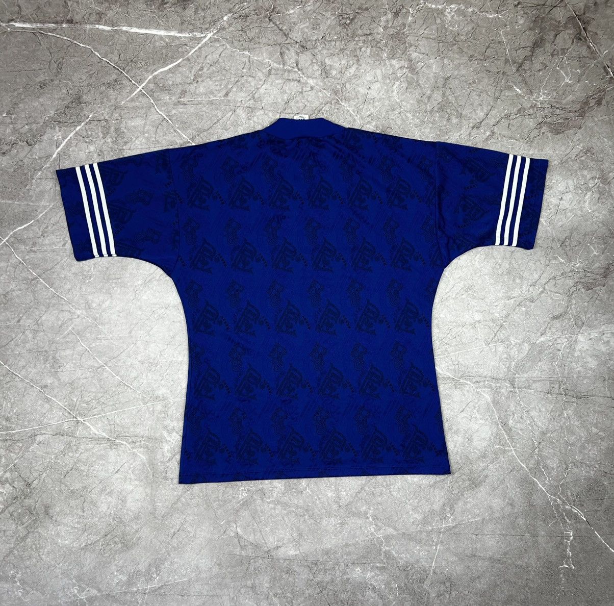 Adidas Vintage Adidas Rangers 1994-96 Home Jersey Size Xl Size US XL / EU 56 / 4 - 2 Thumbnail