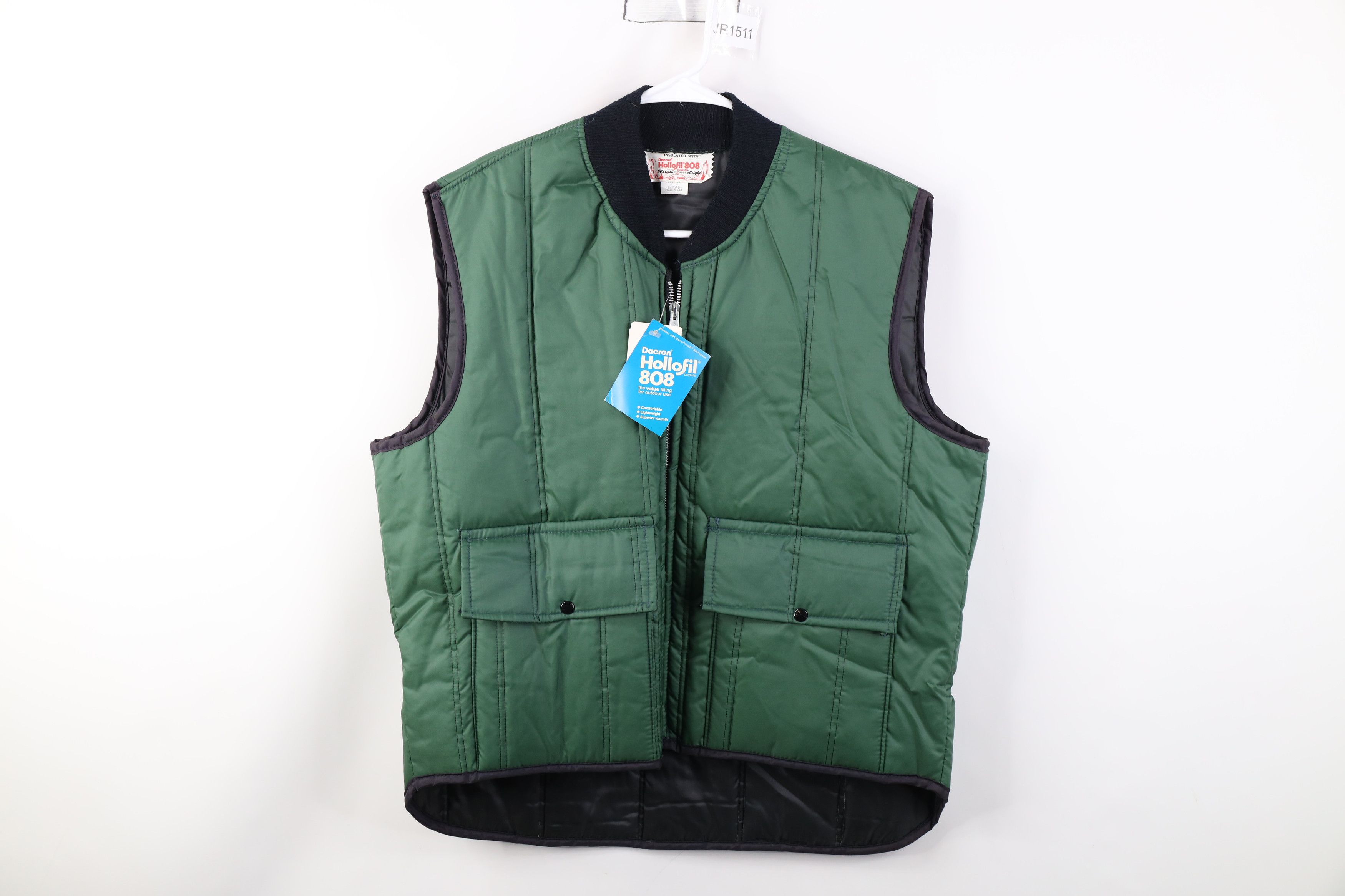 Vintage Deadstock Vintage 70s Streetwear Puffer Vest Jacket Workwear Size US L / EU 52-54 / 3 - 1 Thumbnail
