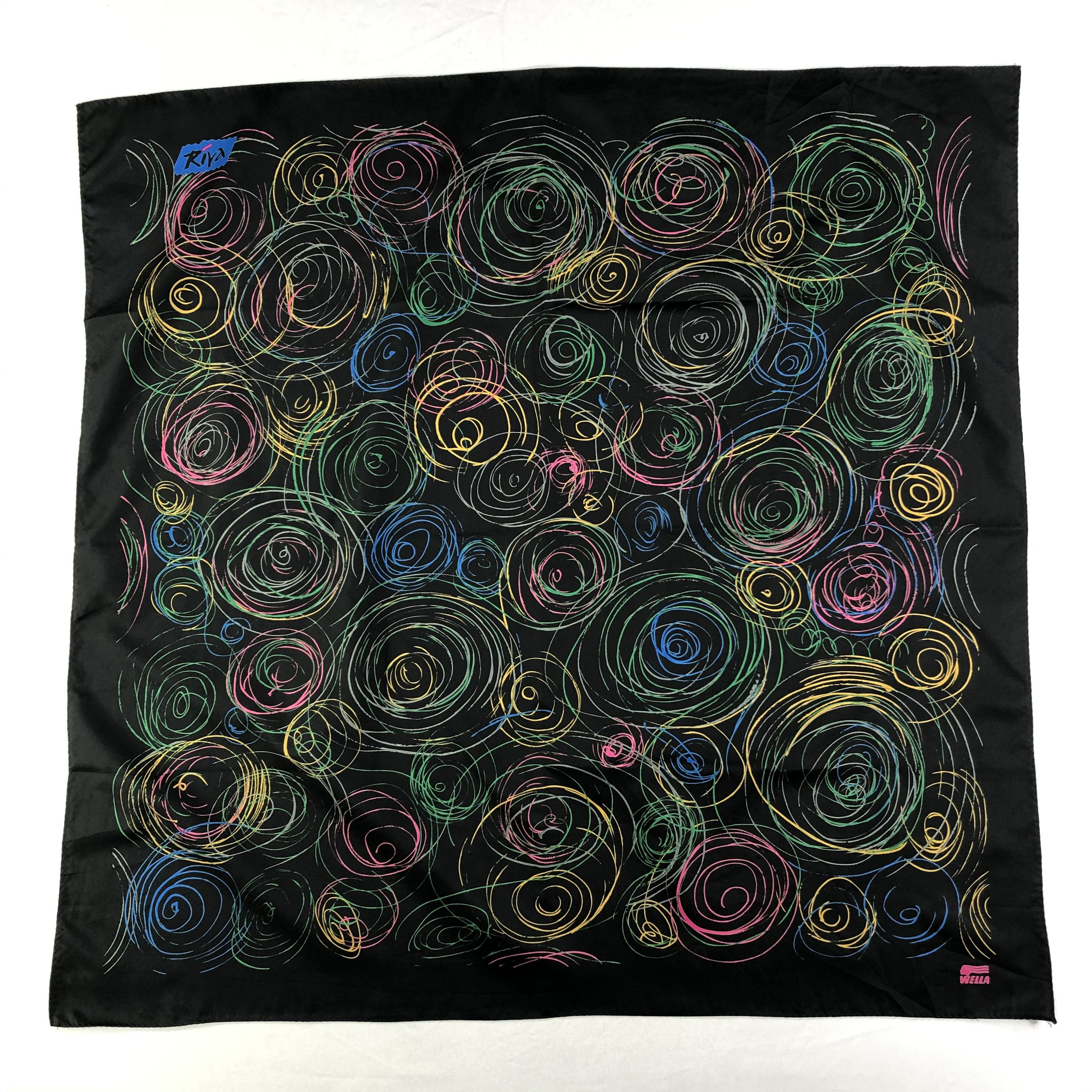 Vintage Vintage Wella Silk Scarf Size ONE SIZE - 2 Thumbnail