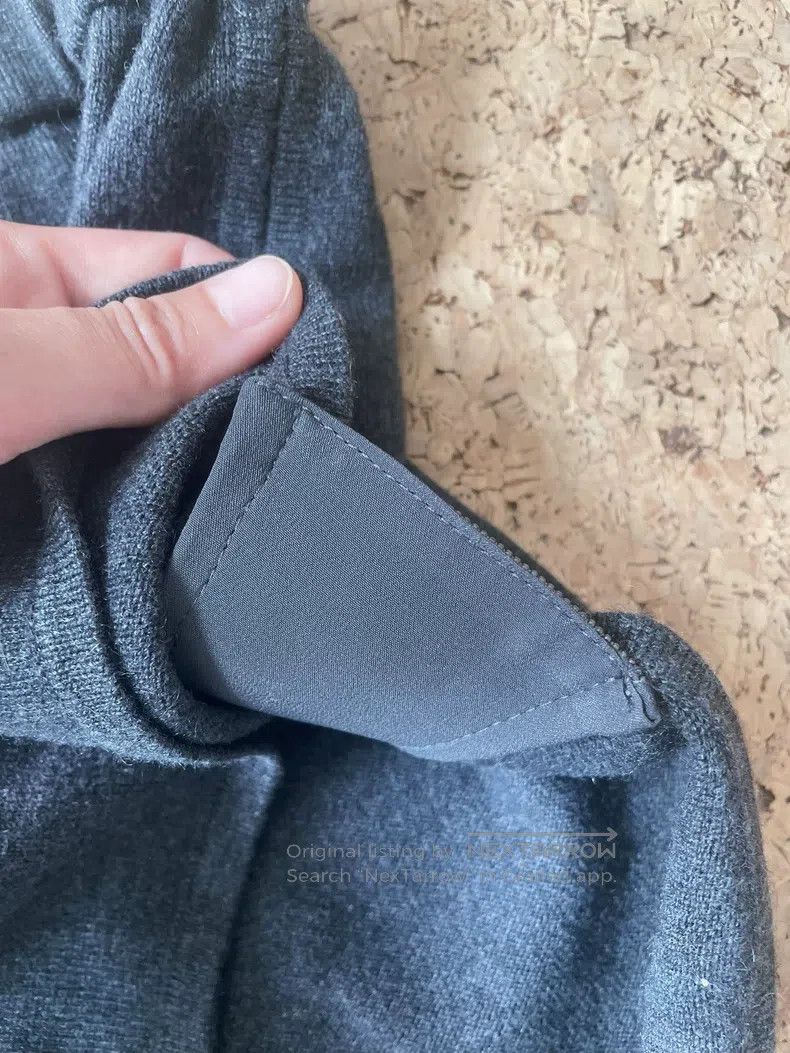 Brunello Cucinelli Brunello Cucinelli size M Iron gray beaded cashmere shorts Size 25" / US 0 / IT 36 - 6 Thumbnail