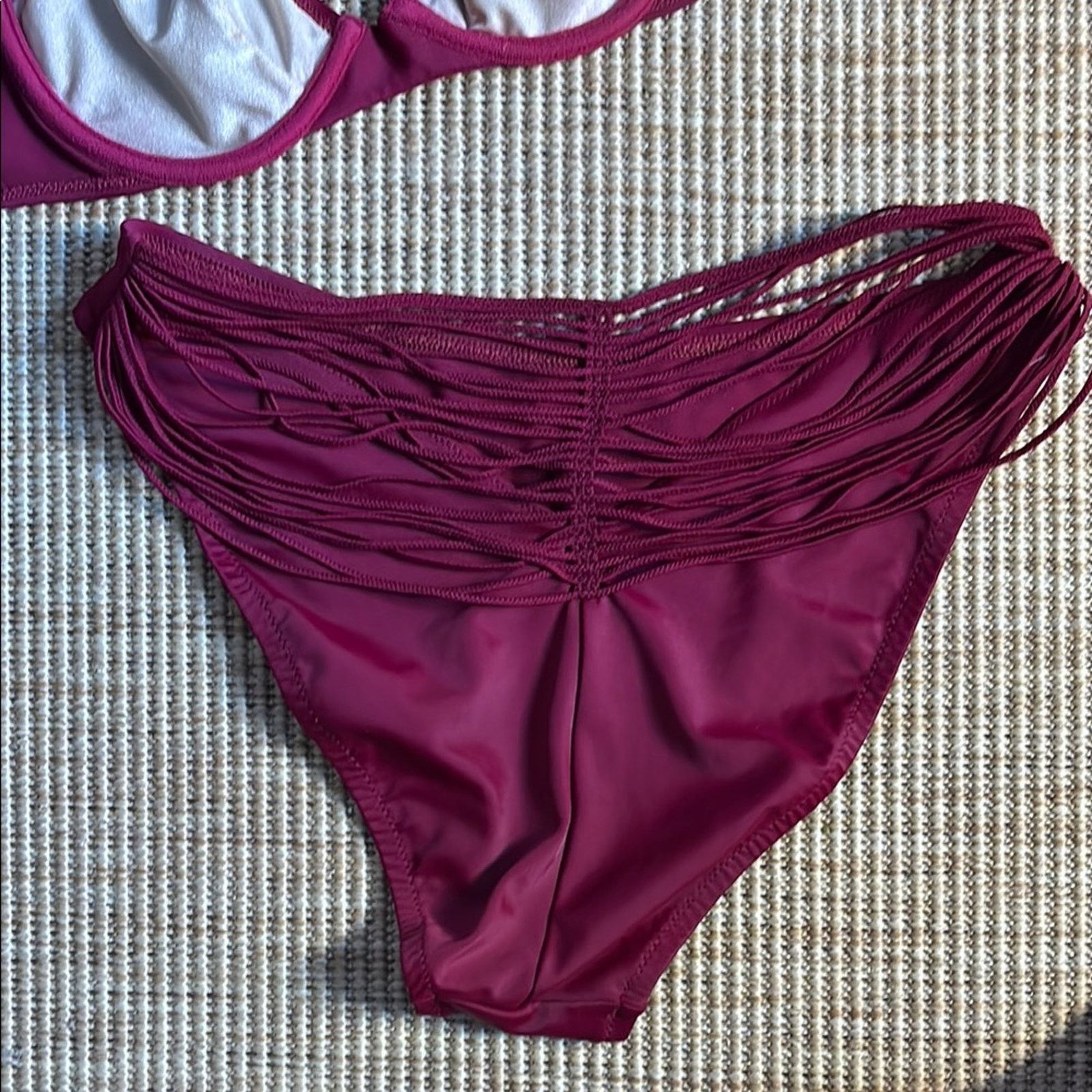 La Perla La Perla Pink Bikini Set Swimwear Size S Size ONE SIZE - 6 Thumbnail