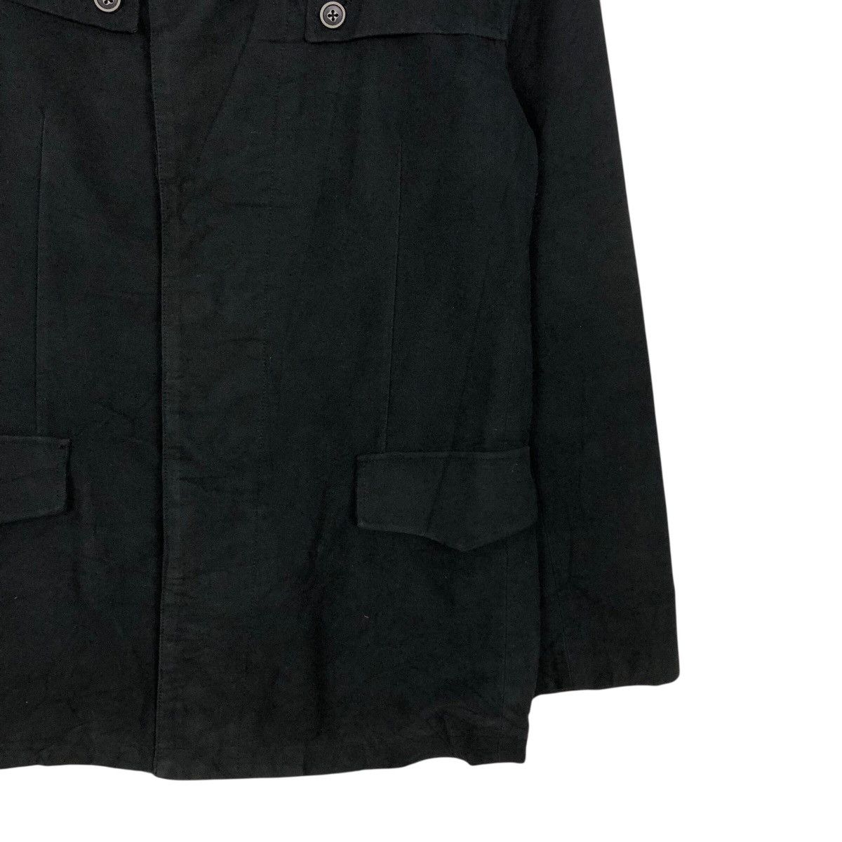 Tornado Mart 📌Rich Black Vintage Chore Work Jacket Tornado Mart Japan Size US L / EU 52-54 / 3 - 6 Thumbnail
