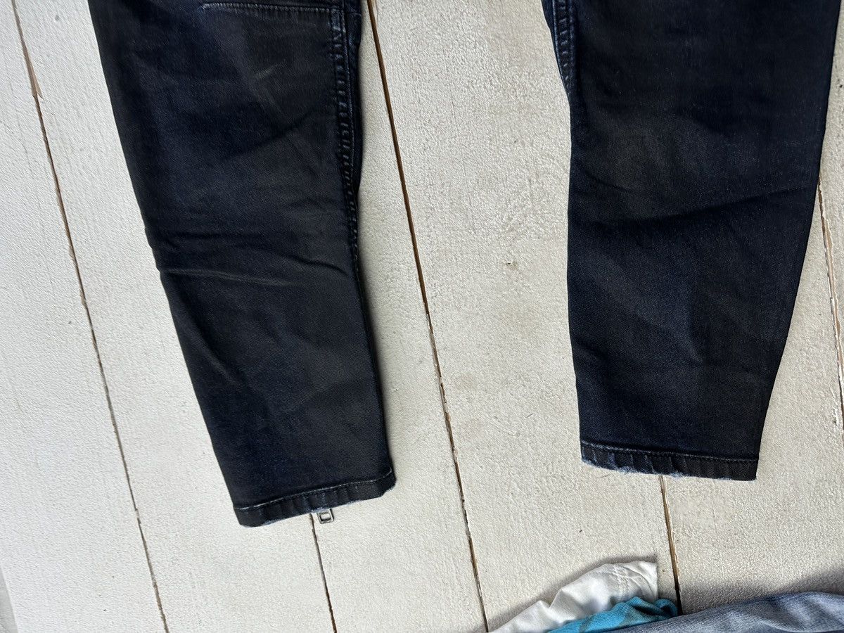 Diesel 🚨 DIESEL AVANT GARDE GOTHIC WOMEN JEANS LOGO IFSIXWASNINE Size 25" / US 0 / IT 36 - 4 Thumbnail