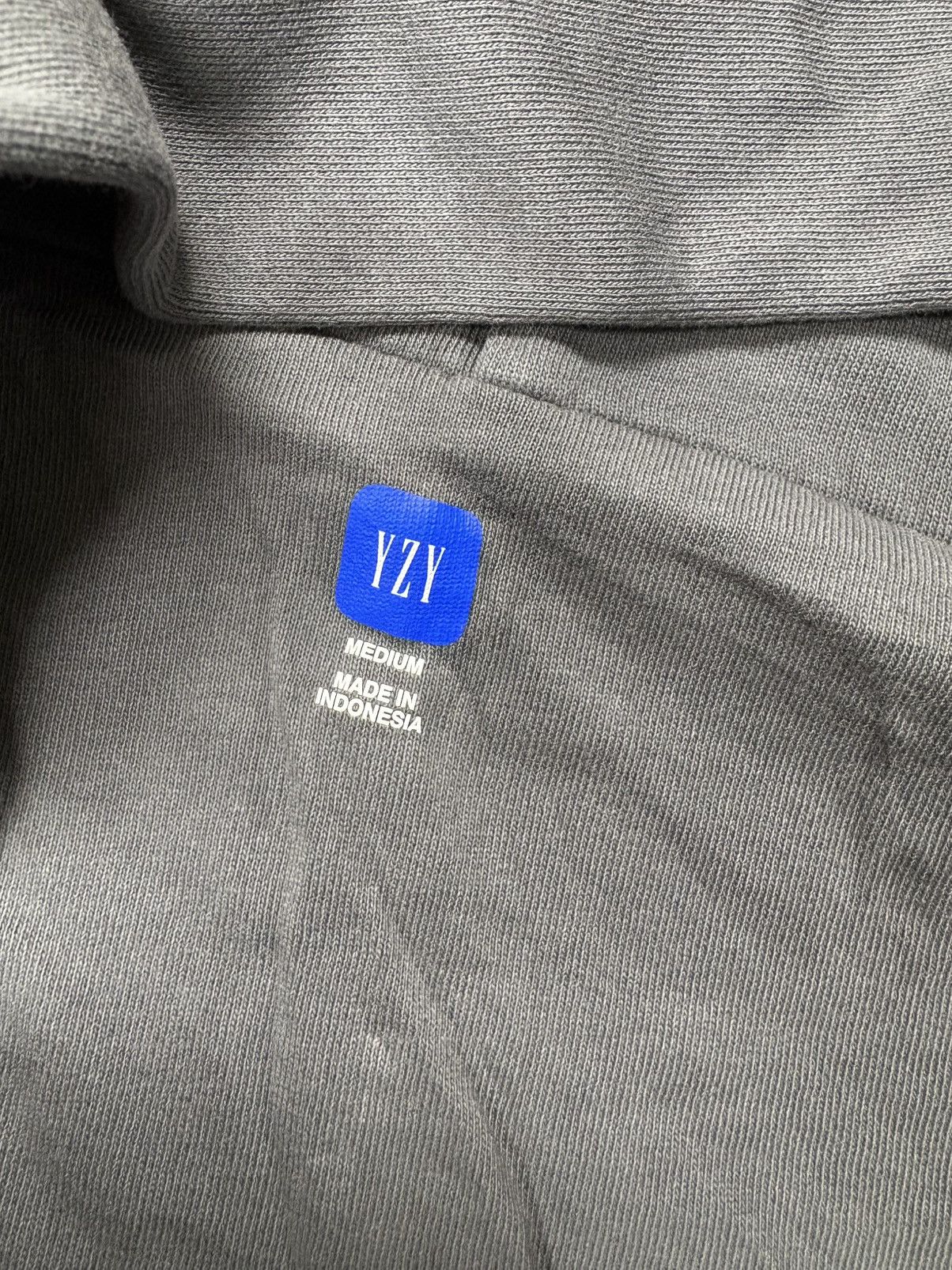 Yeezy YZY x GAP Dark Grey zip up hoodie M Size US M / EU 48-50 / 2 - 6 Thumbnail