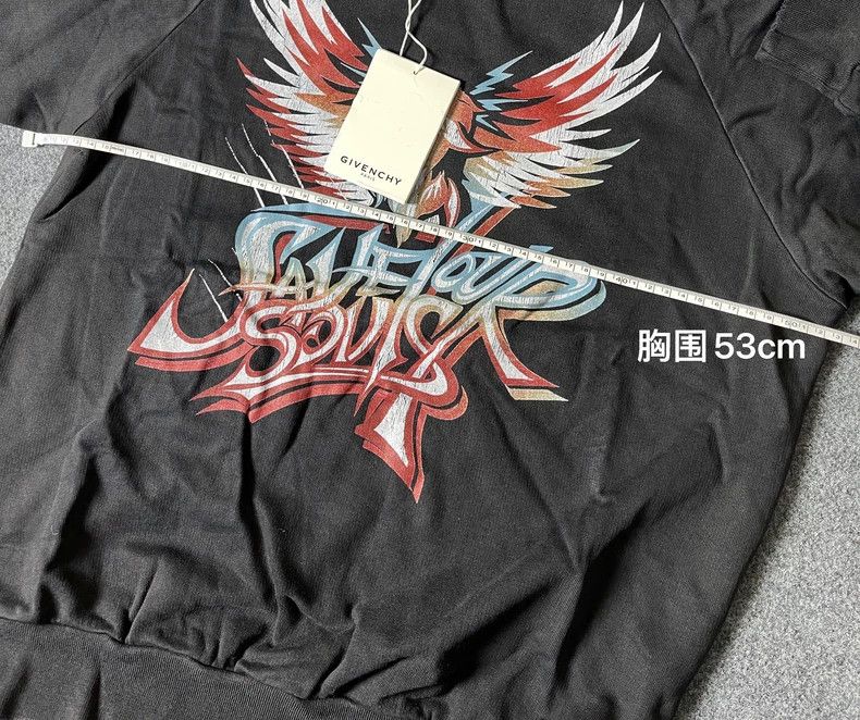 Givenchy Givenchy Women's Eagle Lightning Letter Print Hoodie, M Si Size M / US 6-8 / IT 42-44 - 4 Thumbnail