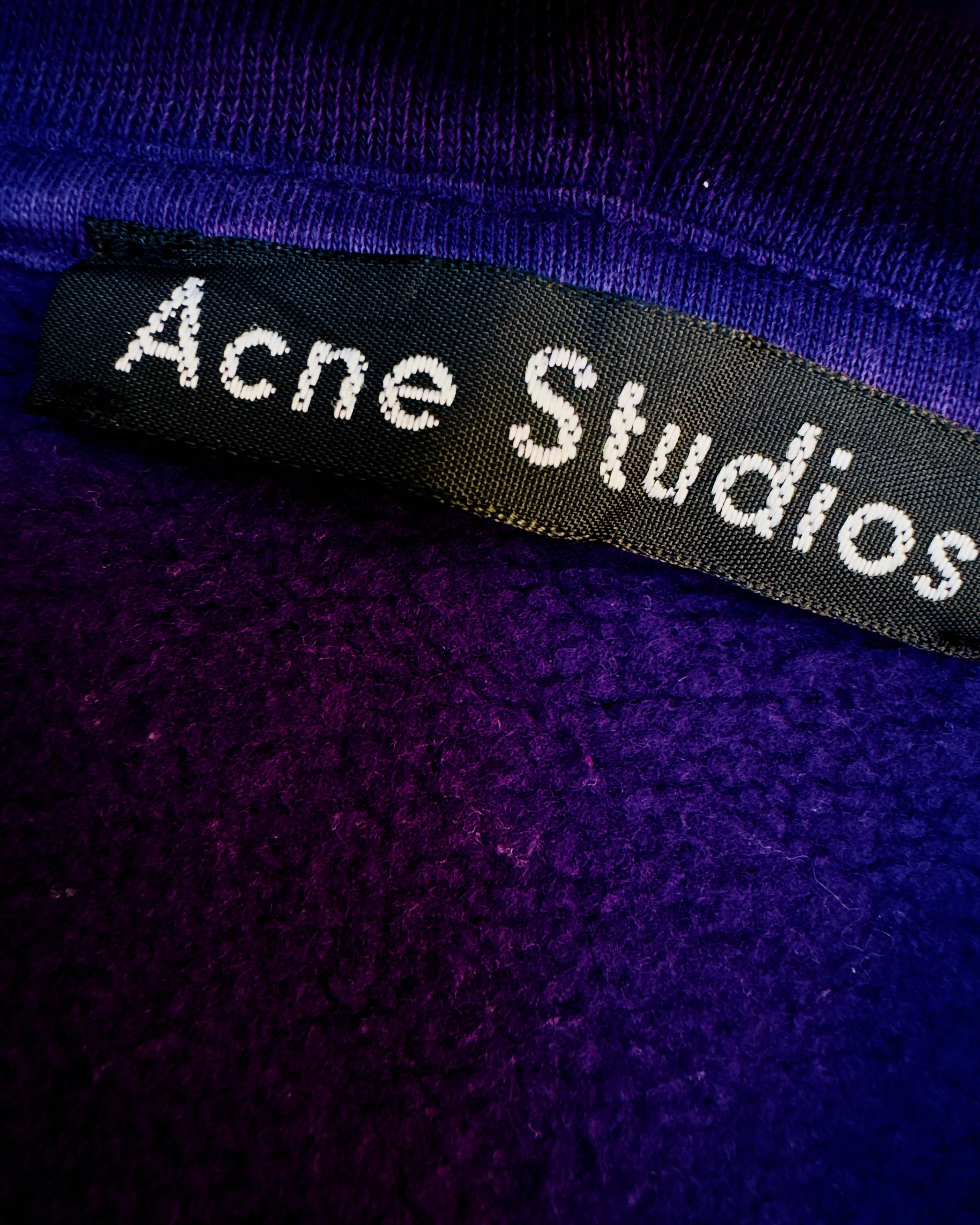 Acne Studios FERRIS FACE ACNE STUDIOS HOODIE Size US S / EU 44-46 / 1 - 3 Thumbnail
