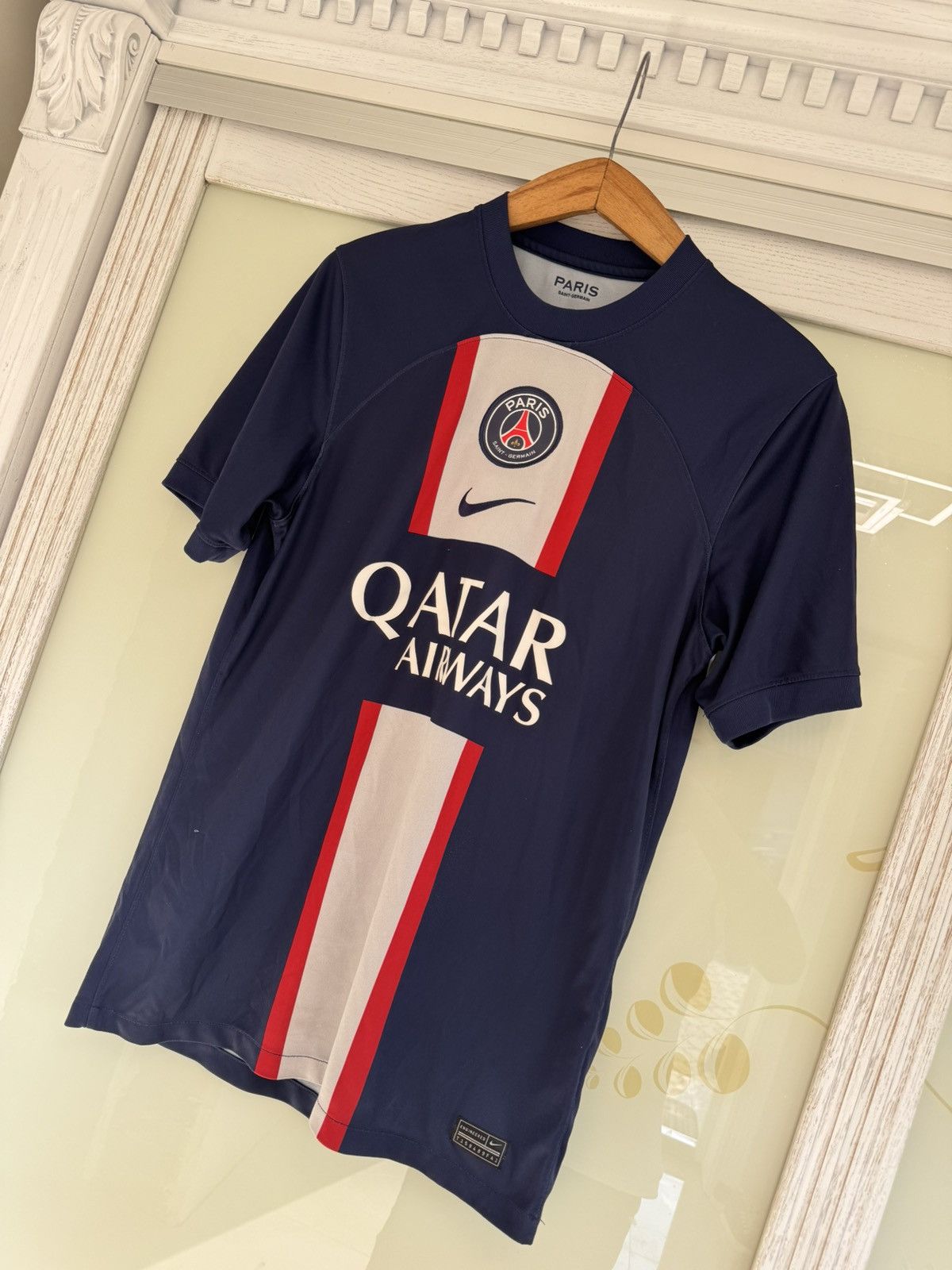 Nike PSG 2022-2023 Home Soccer Jersey Football Kit Shirt Size US M / EU 48-50 / 2 - 3 Thumbnail