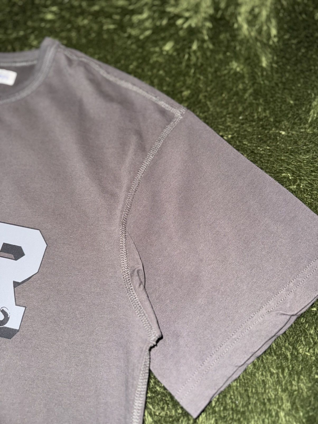 Japanese Brand [M] NamerClothing Graphic Flat Seam T-Shirt Charcoal Size US M / EU 48-50 / 2 - 4 Thumbnail