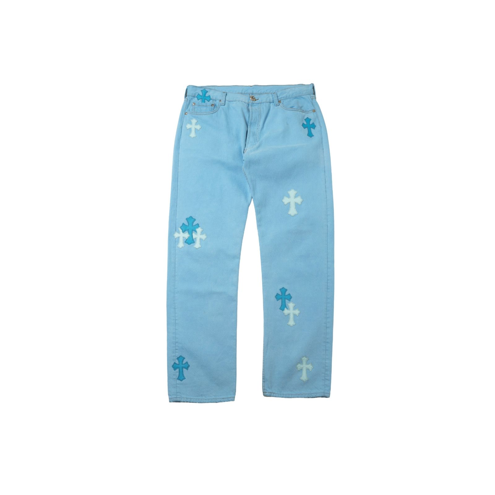 Chrome Hearts Drake Levi's Cross Patch Denim (Miami Exclusive) Size US 31 - 1 Thumbnail