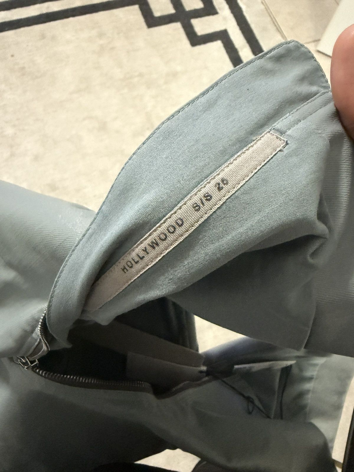 Rick Owens Rick Owens Mini Blue Denim Dress Size M / US 6-8 / IT 42-44 - 3 Thumbnail