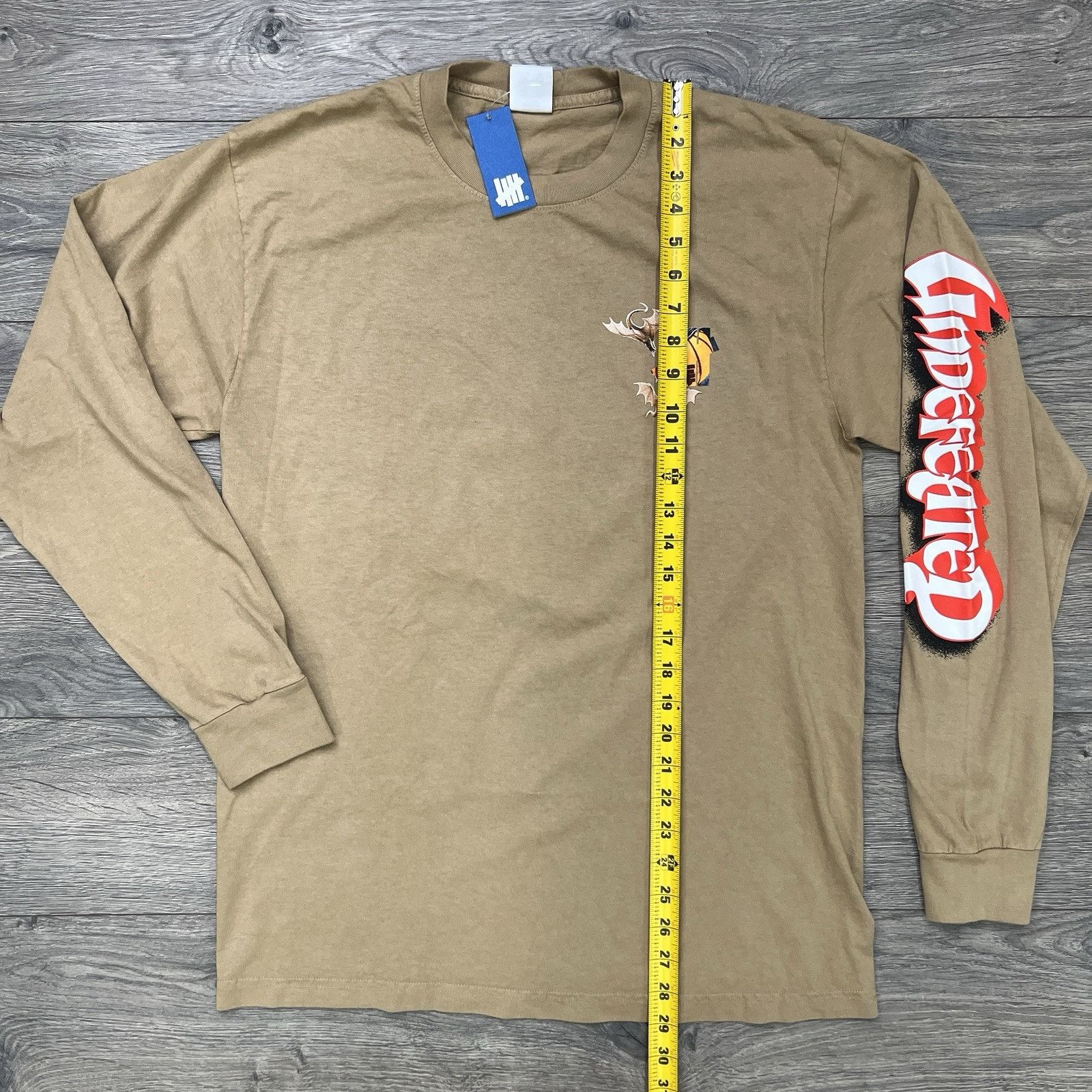 Undefeated Undefeated Long Sleeve Shirt Size Medium Mens Brown Dragon Size US M / EU 48-50 / 2 - 5 Thumbnail