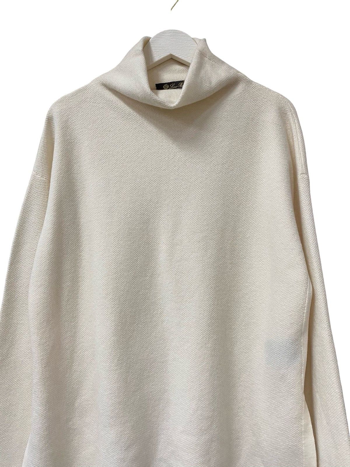 Loro Piana Loro Piana white turtleneck sweater Size XS / US 0-2 / IT 36-38 - 3 Thumbnail