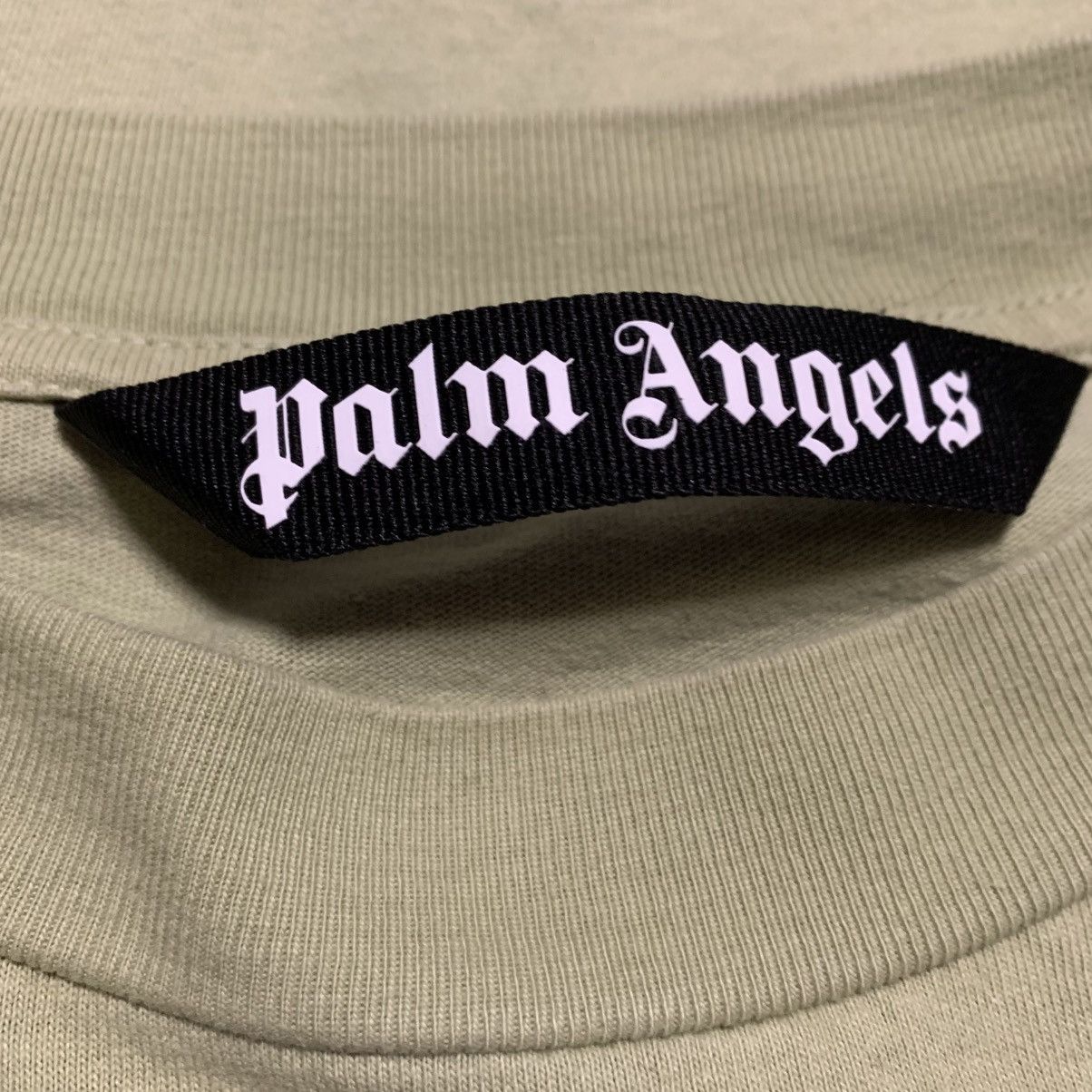 Palm Angels Medium Classic Bear Mint Green Tee