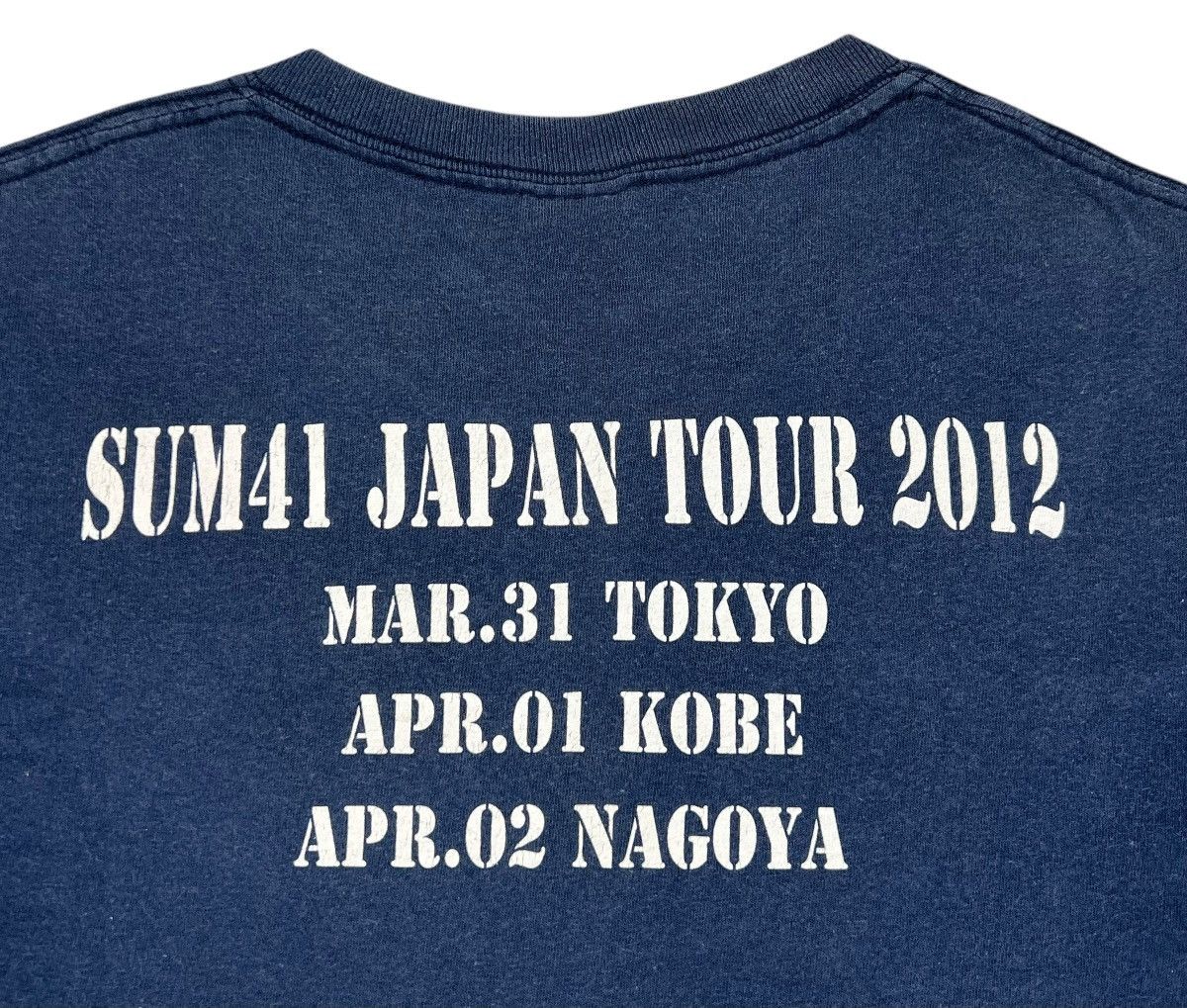 Band Tees × Vintage Sunfaded Sum 41 Tour Tee Size US M / EU 48-50 / 2 - 4 Thumbnail