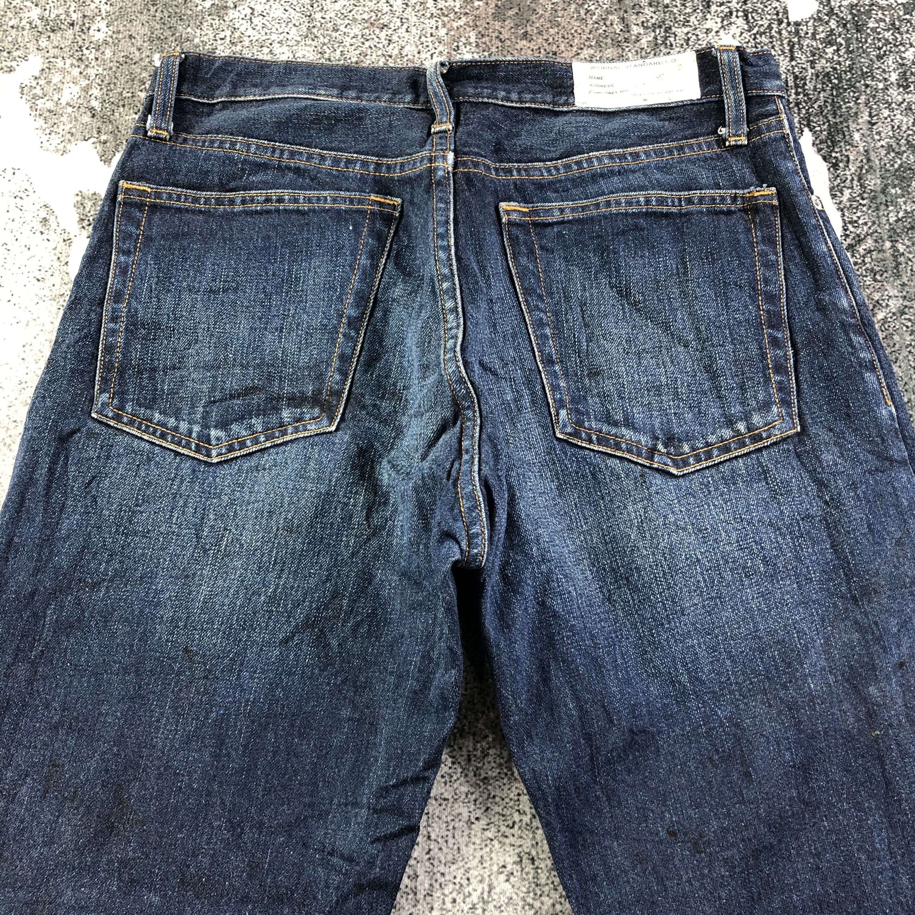 Journal Standard Journal Standard Jeans Dark Wash Denim KJ1750 Size US 30 / EU 46 - 4 Thumbnail