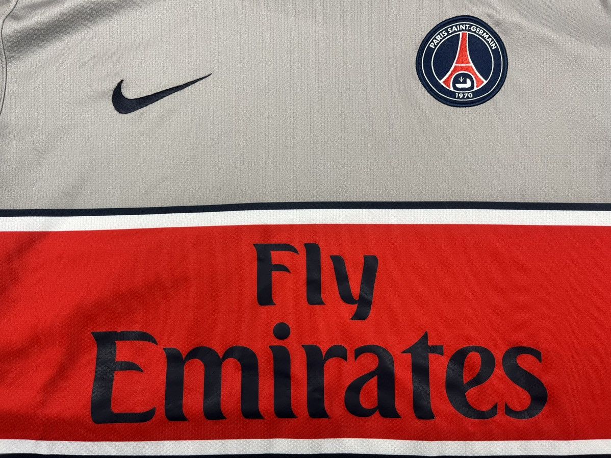 Nike × Vintage PARIS SAINT GERMAIN 2008 2009 AWAY SOCCER JERSEY NIKE SIZE L Size US L / EU 52-54 / 3 - 5 Thumbnail