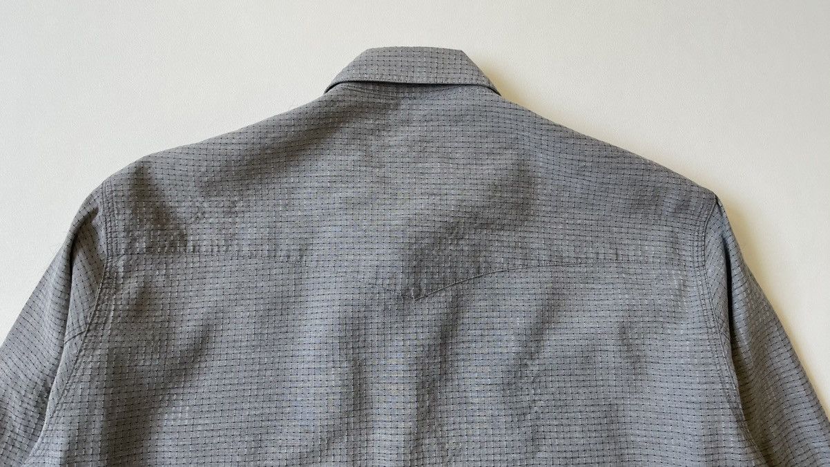 Our Legacy Sample ‘Grid Check Nylon’ Western Shirt Size US M / EU 48-50 / 2 - 12 Thumbnail