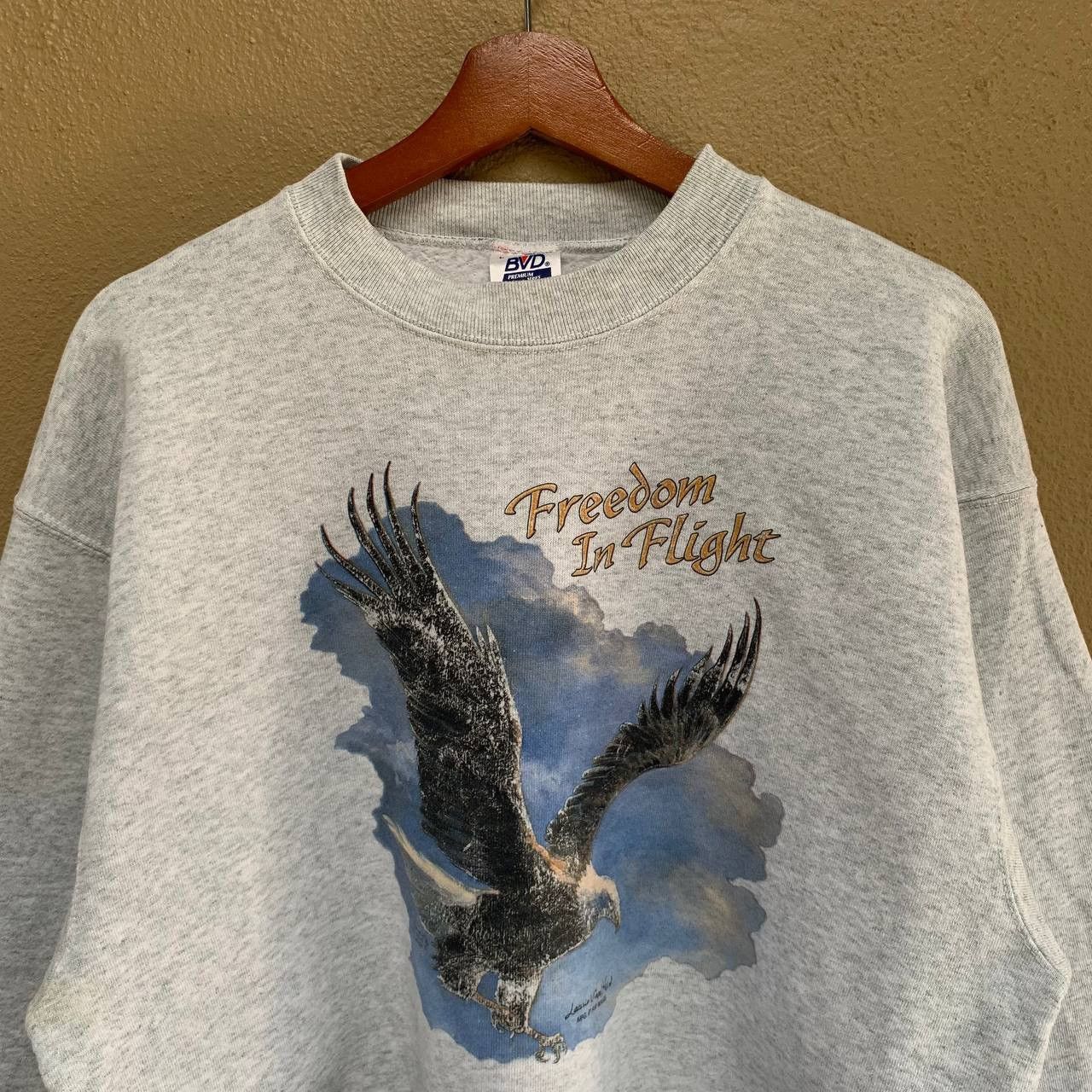 Vintage Vintage Eagle Art MFG By Air Waves Sweatshirt Size US L / EU 52-54 / 3 - 3 Thumbnail