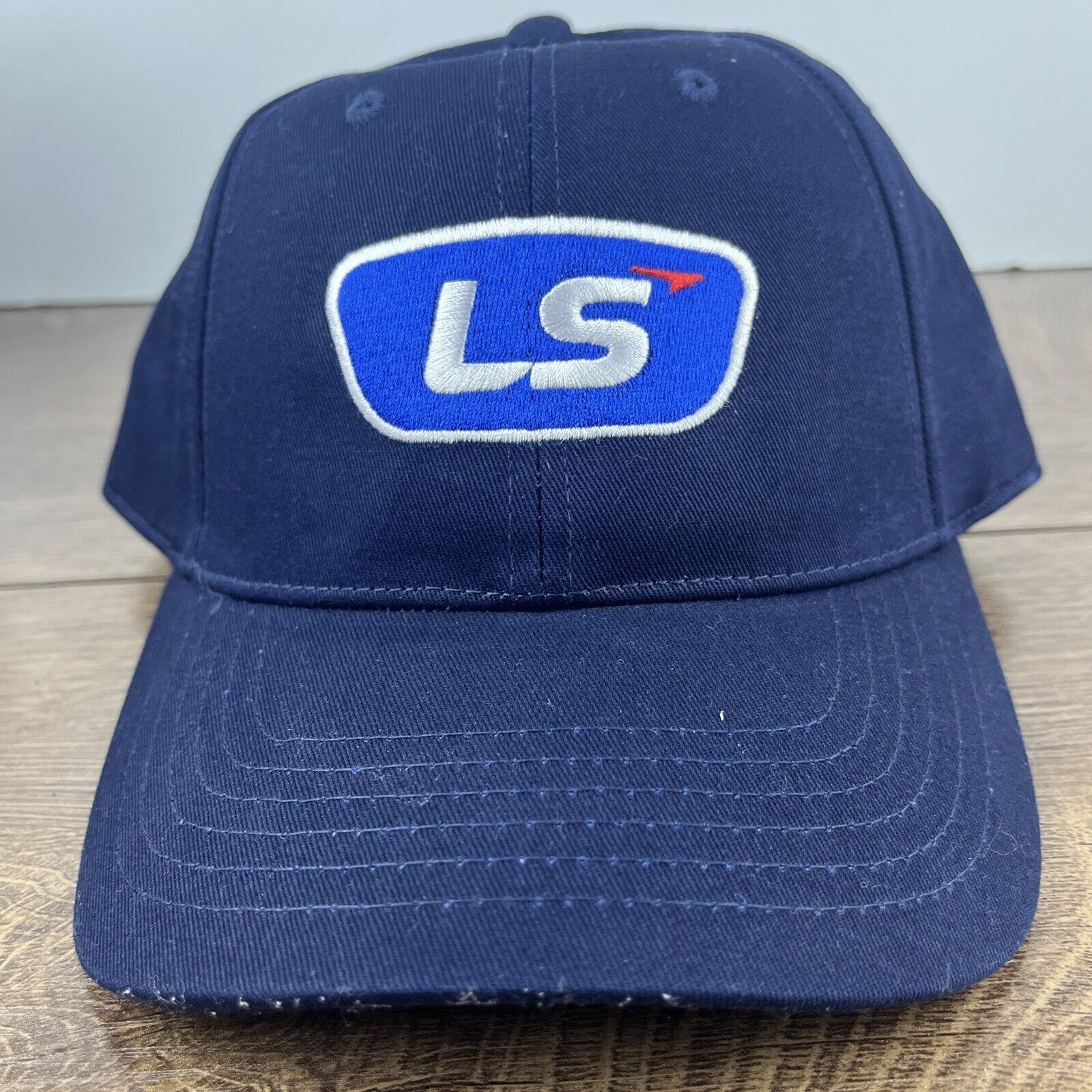 Other LS Blue Hat LS Adjustable Adult Size Hat Blue Cap Size ONE SIZE - 5 Thumbnail