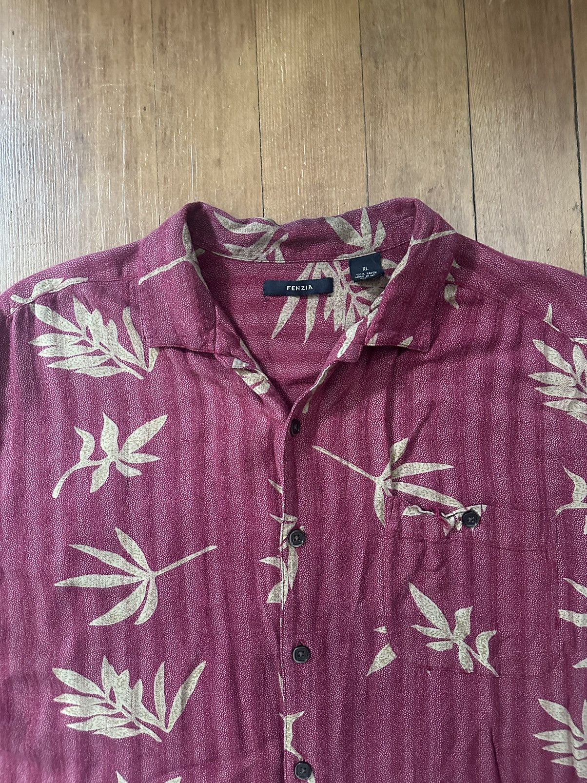 Vintage Vintage Floral Print Button Up Size US XL / EU 56 / 4 - 2 Thumbnail