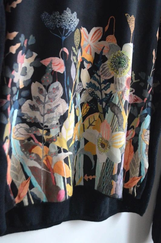 Anthropologie Michelle Morin x Antropologie unique blouse M/L artist Size M / US 6-8 / IT 42-44 - 2 Thumbnail