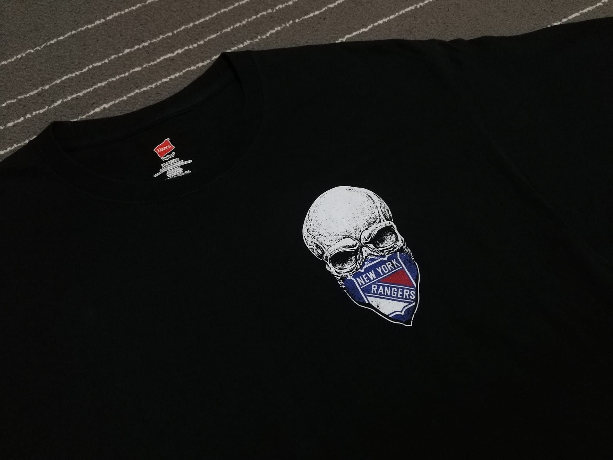 Hanes × Vintage Vintage NEW YORK RANGERS X hanes L 1806 Size US L / EU 52-54 / 3 - 2 Thumbnail