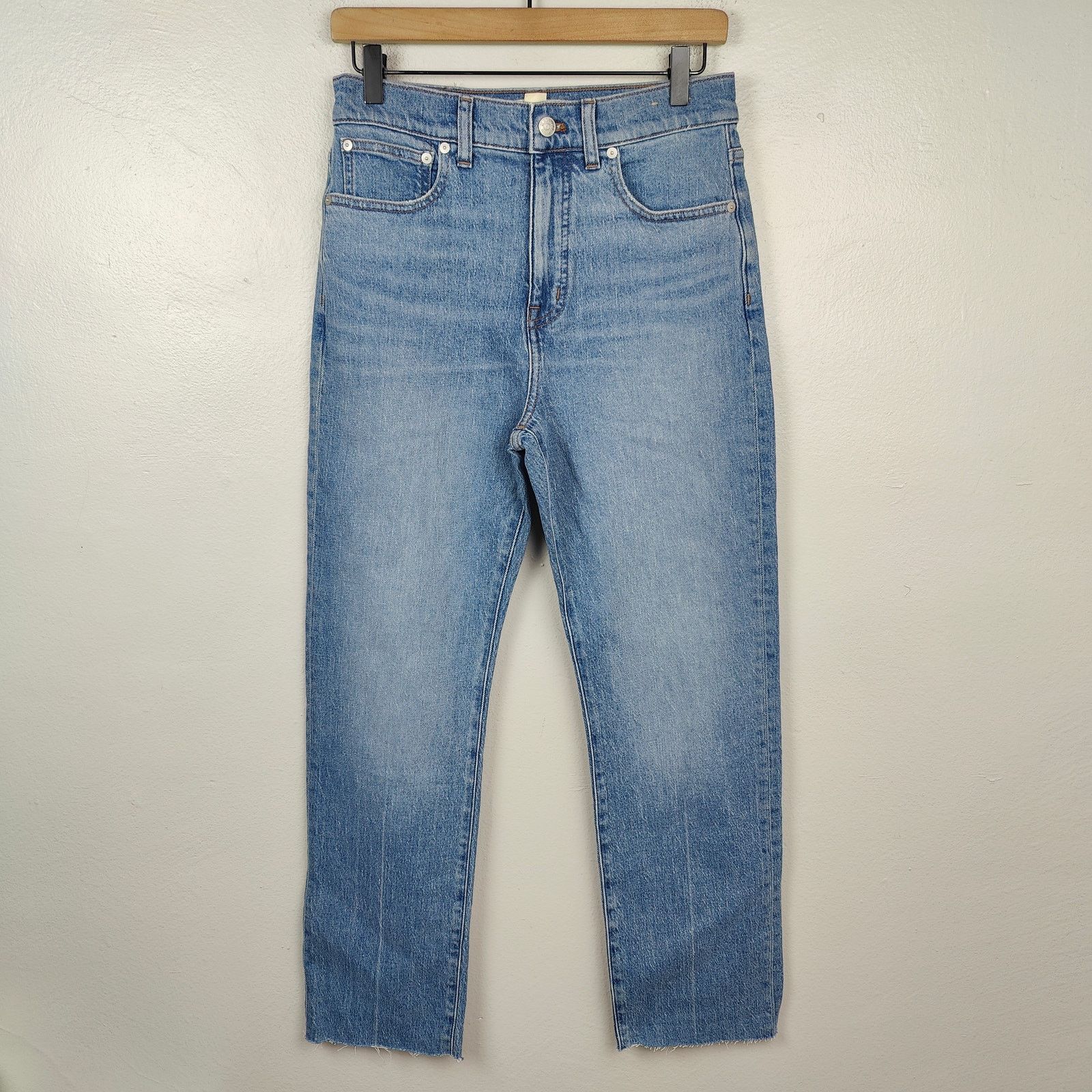 Madewell Madewell The 90s Straight Jeans Womens 26 Rondell Wash Size 26" / US 2 / IT 38 - 1 Thumbnail