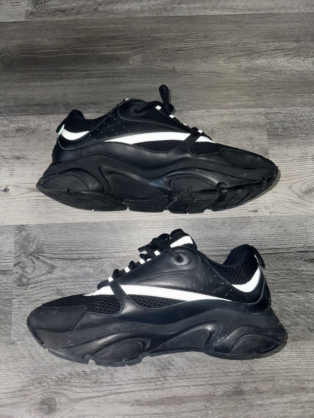 Dior Dior B22 Black/Silver Size US 13 / EU 46 - 4 Thumbnail