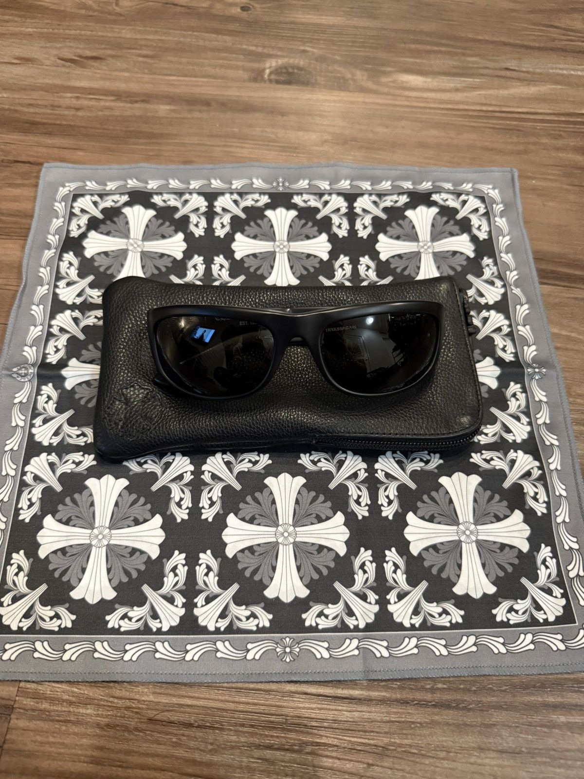 Chrome Hearts Chrome Hearts Tryassagain sunglasses Size ONE SIZE - 1 Thumbnail