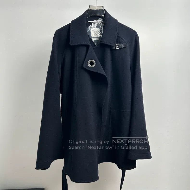 Hermes Hermes Navy Blue Lapel Slim Fit Jacket Size XS / US 0-2 / IT 36-38 - 1 Thumbnail