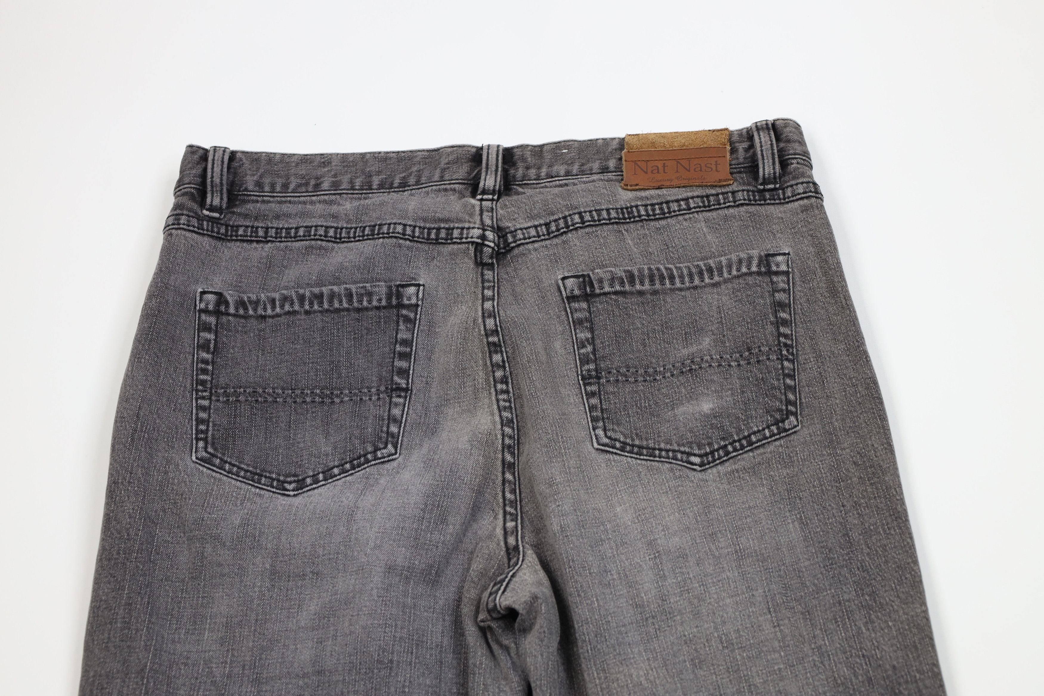 Nat Nast Nat Nast Luxury Originals Original Straight Leg Jeans Size US 34 / EU 50 - 12 Thumbnail