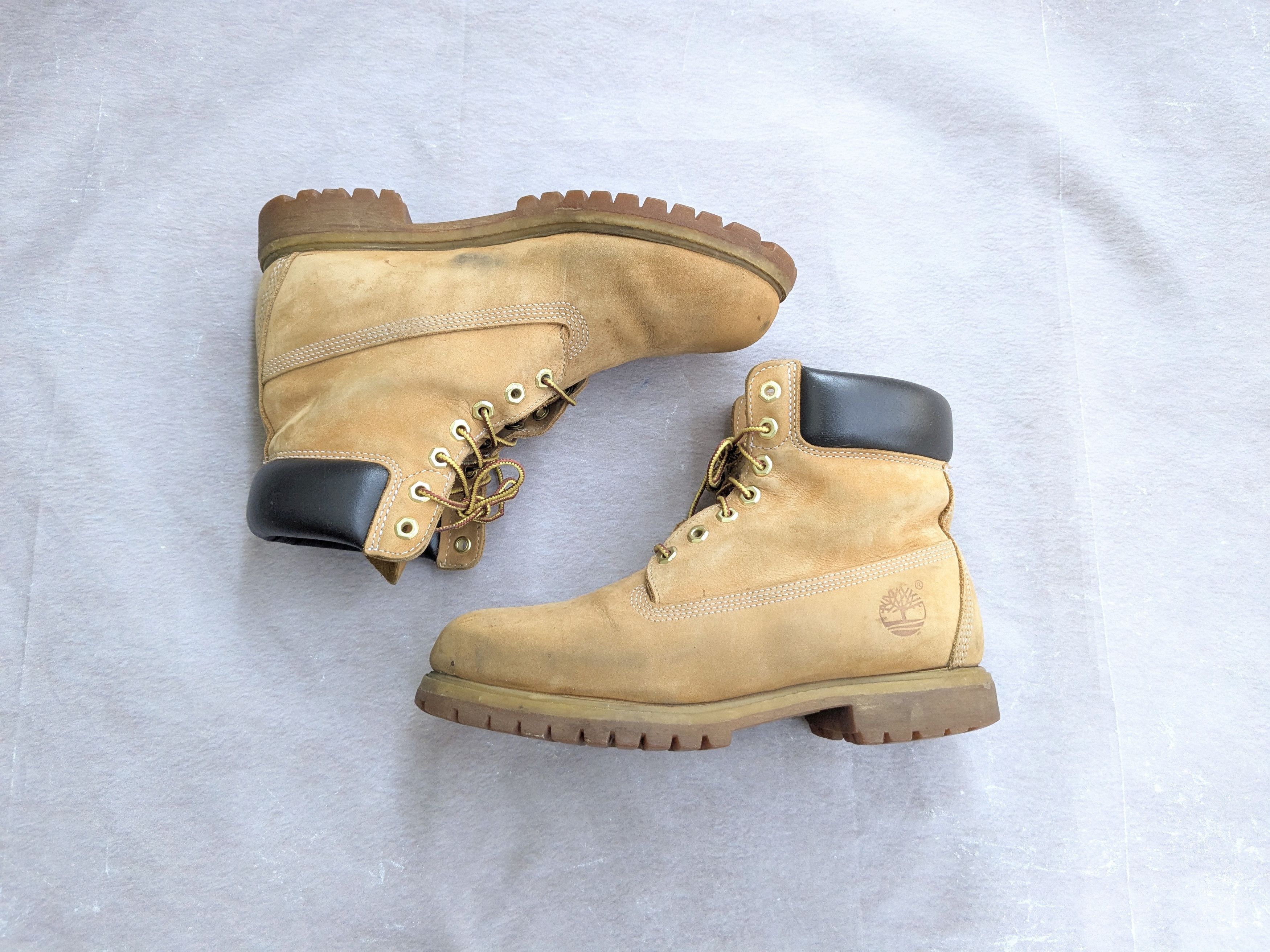 Timberland Timberland Boots Wheat Brown Suede 9 M Size US 9 / EU 42 - 1 Thumbnail
